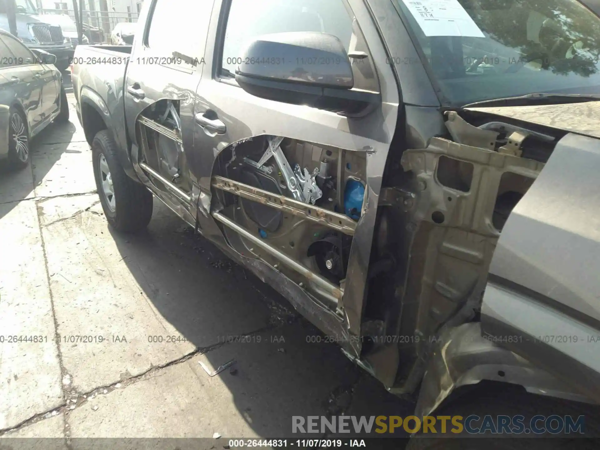 6 Photograph of a damaged car 3TMCZ5AN6KM232919 TOYOTA TACOMA 2019