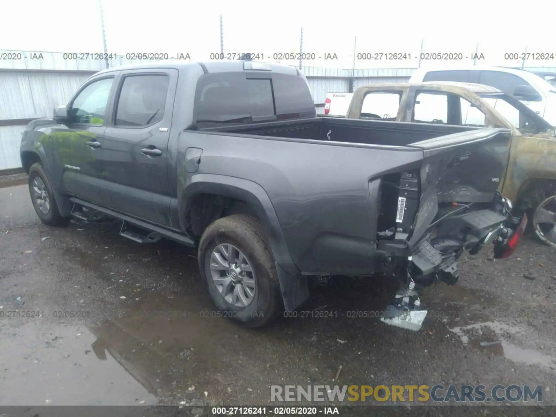 3 Photograph of a damaged car 3TMCZ5AN6KM232970 TOYOTA TACOMA 2019