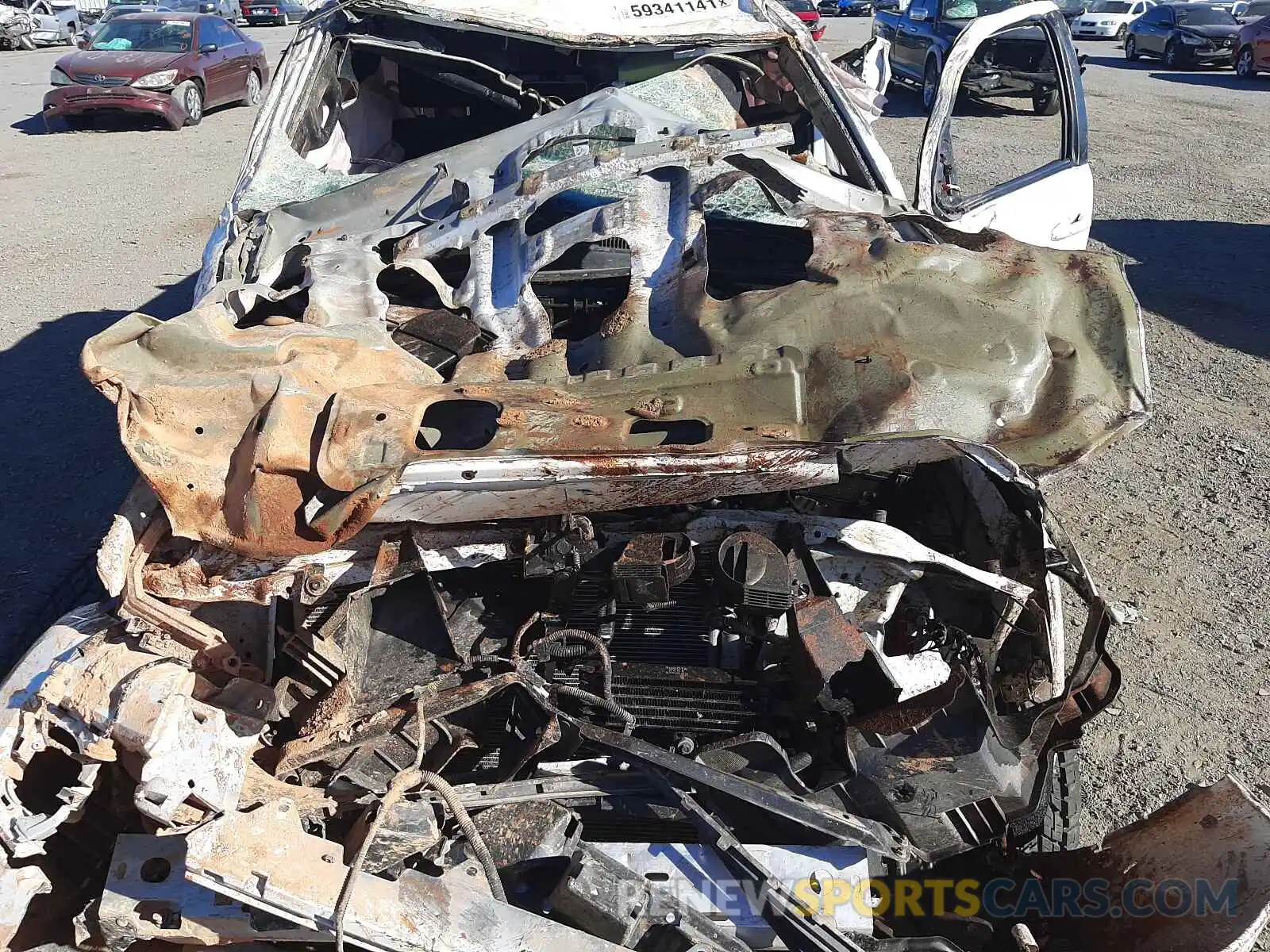 7 Photograph of a damaged car 3TMCZ5AN6KM235075 TOYOTA TACOMA 2019