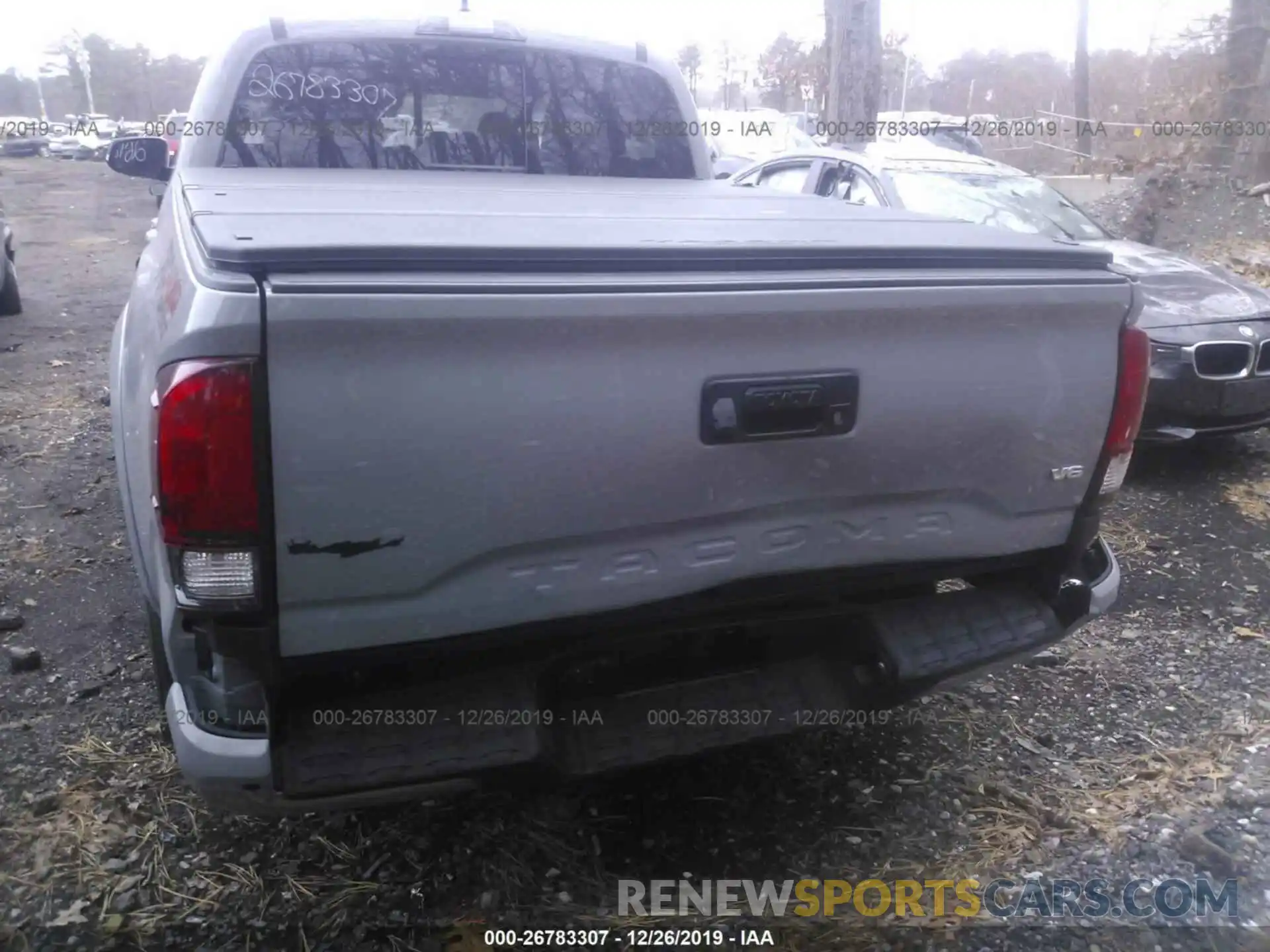 6 Photograph of a damaged car 3TMCZ5AN6KM236307 TOYOTA TACOMA 2019