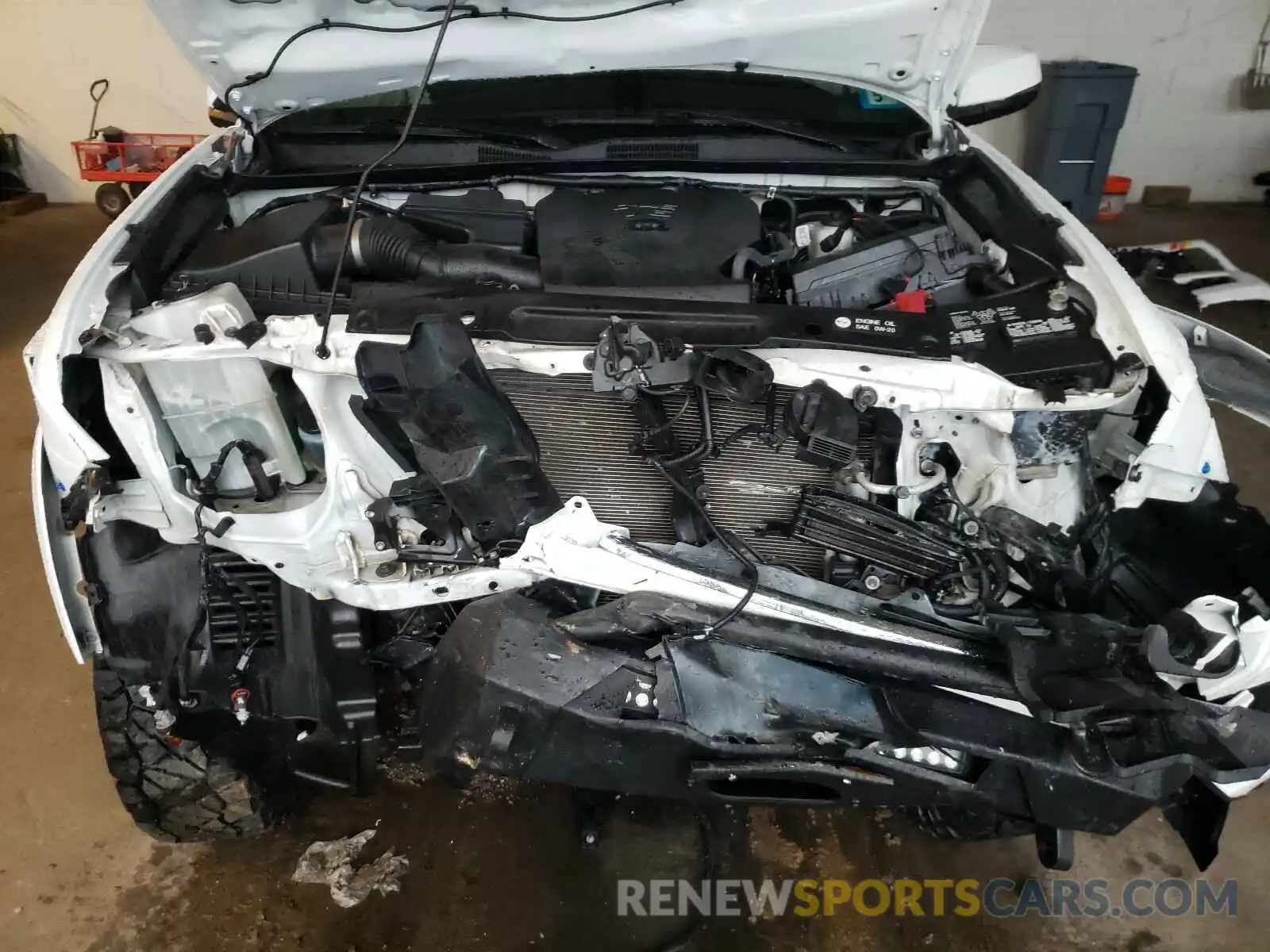 7 Photograph of a damaged car 3TMCZ5AN6KM238042 TOYOTA TACOMA 2019