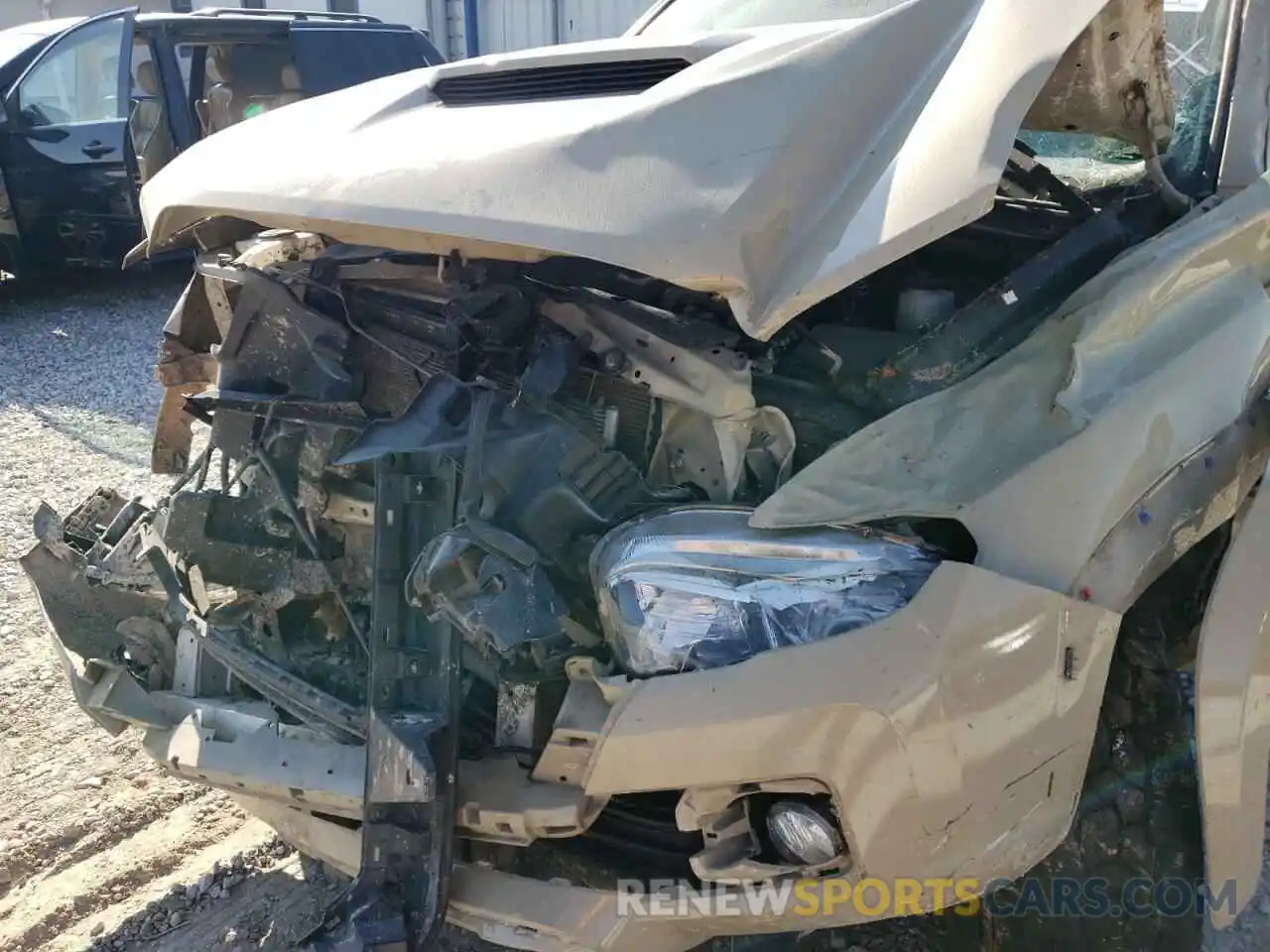 9 Photograph of a damaged car 3TMCZ5AN6KM238414 TOYOTA TACOMA 2019