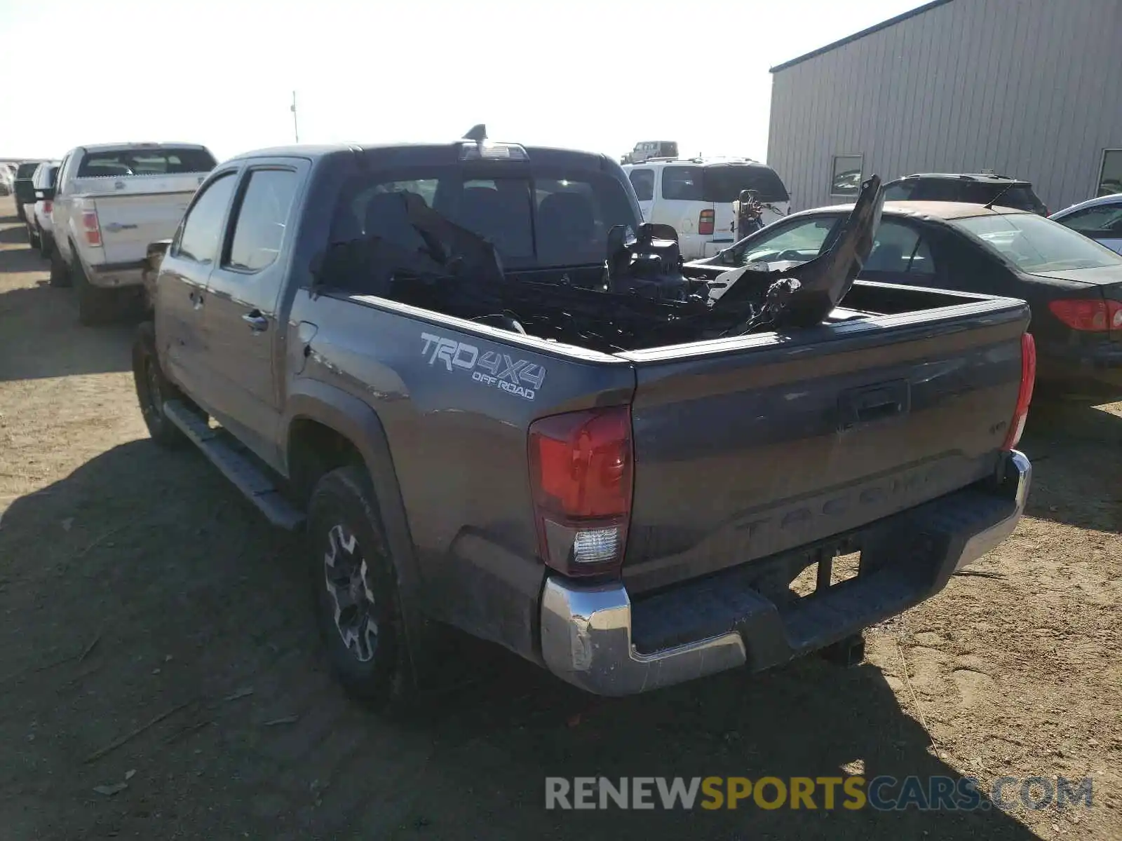 3 Photograph of a damaged car 3TMCZ5AN6KM238932 TOYOTA TACOMA 2019