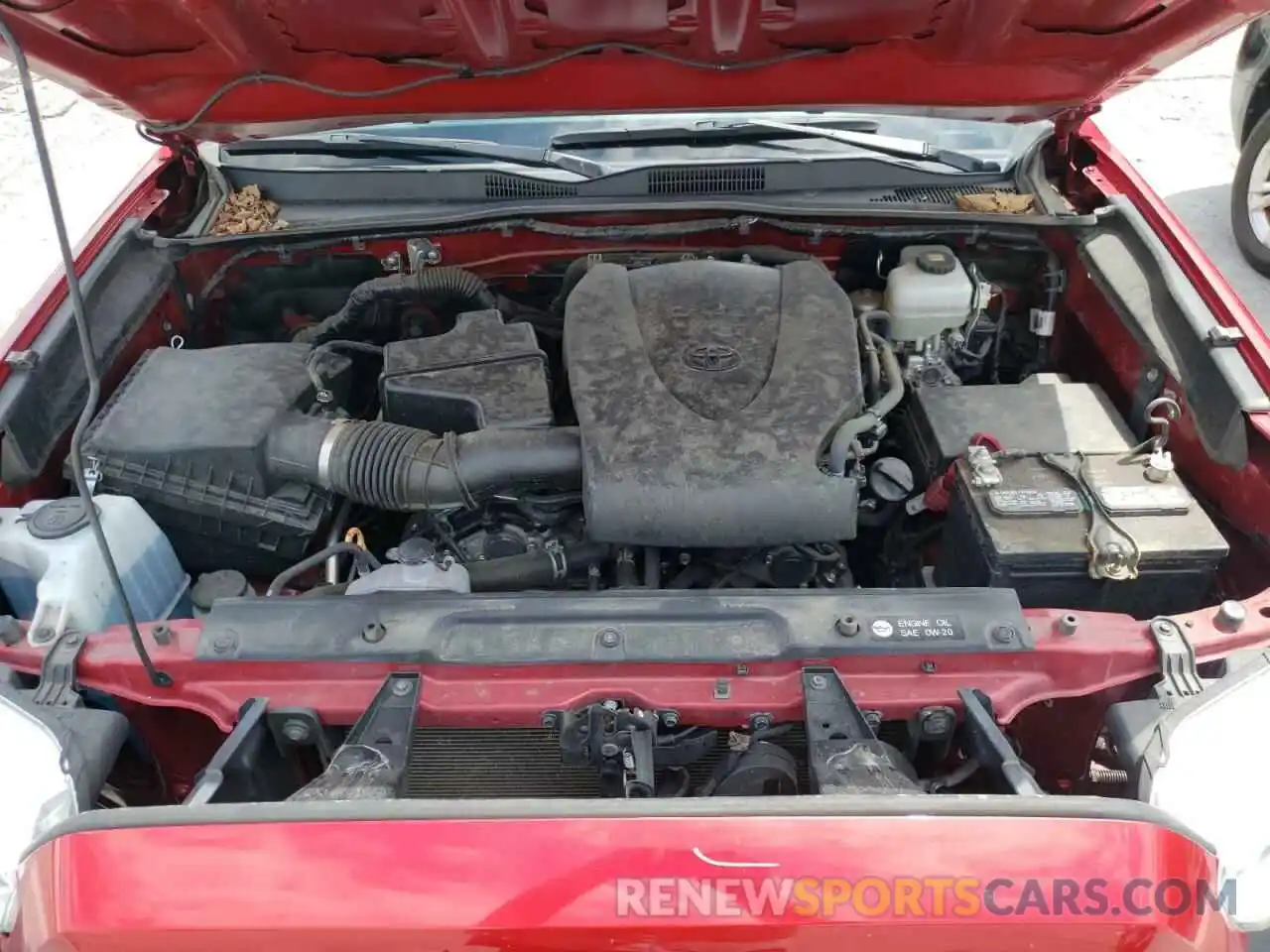 7 Photograph of a damaged car 3TMCZ5AN6KM239272 TOYOTA TACOMA 2019