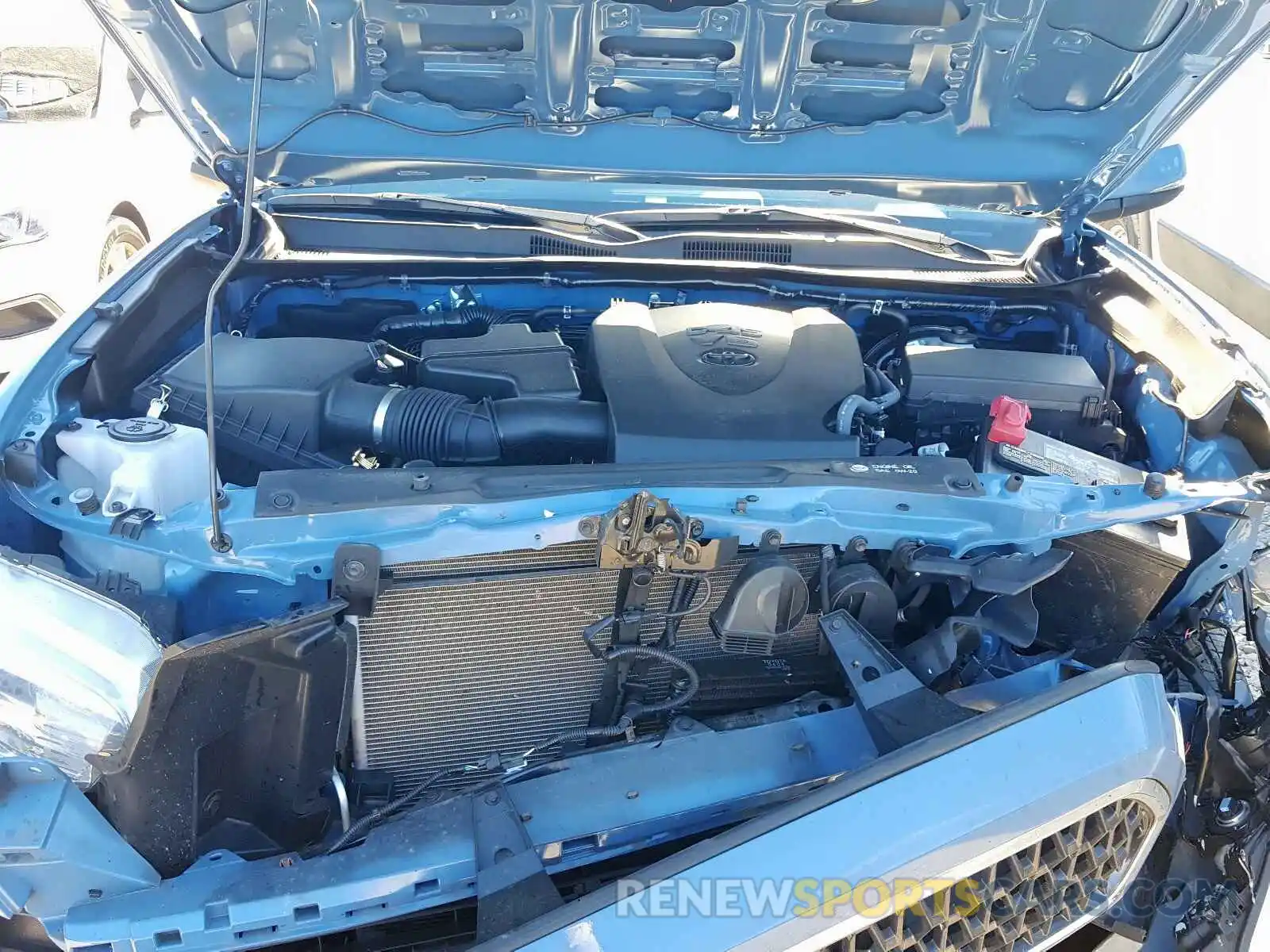 7 Photograph of a damaged car 3TMCZ5AN6KM241653 TOYOTA TACOMA 2019