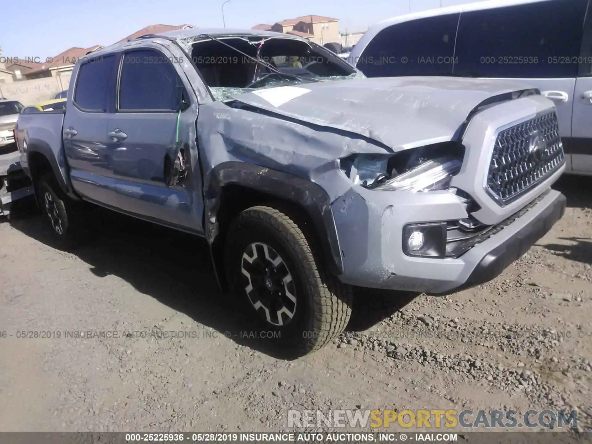 1 Photograph of a damaged car 3TMCZ5AN6KM245007 TOYOTA TACOMA 2019