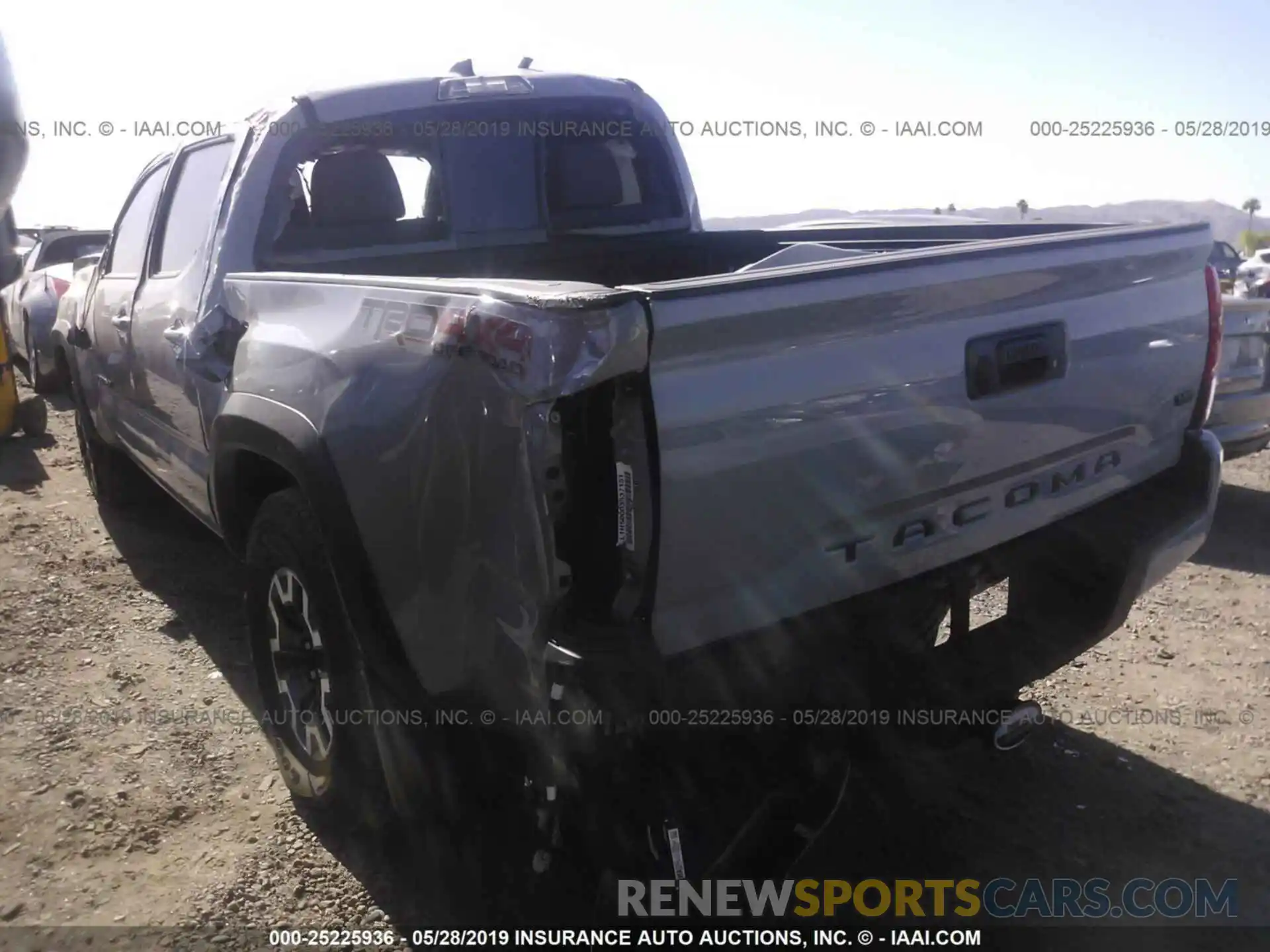 3 Photograph of a damaged car 3TMCZ5AN6KM245007 TOYOTA TACOMA 2019