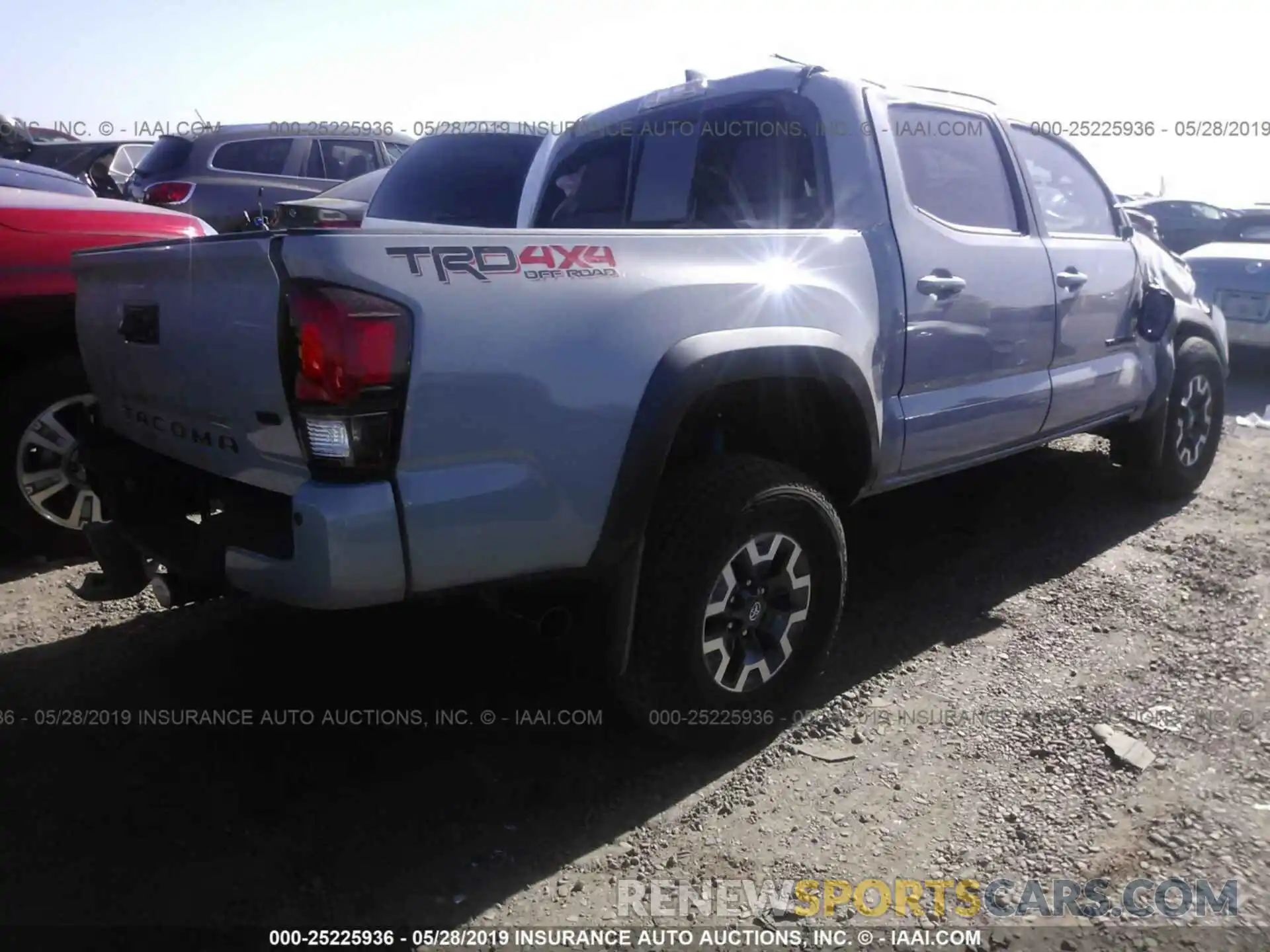 4 Photograph of a damaged car 3TMCZ5AN6KM245007 TOYOTA TACOMA 2019