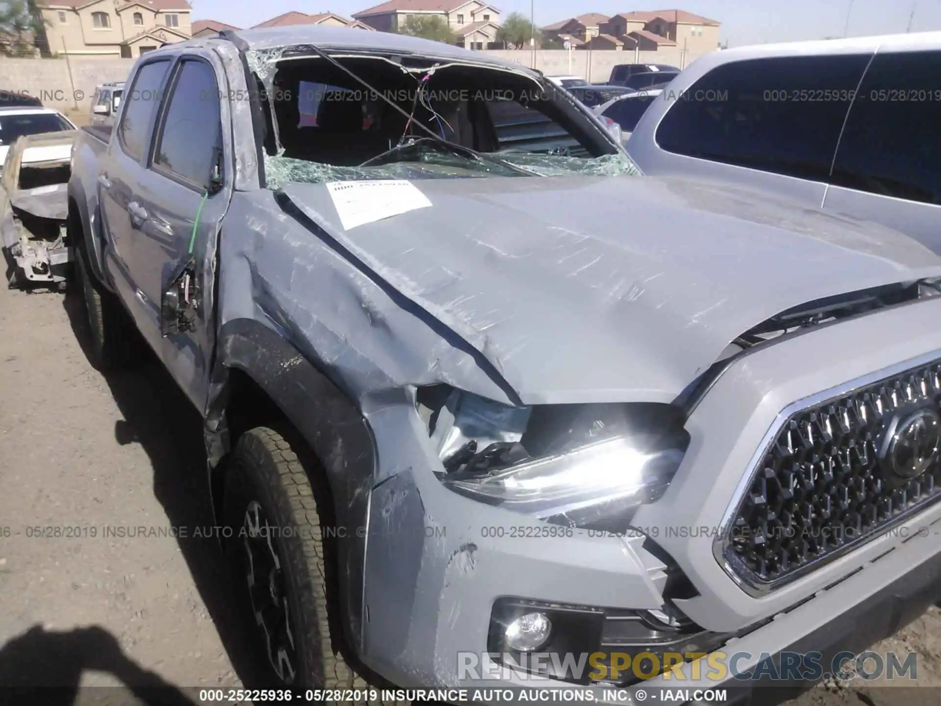 6 Photograph of a damaged car 3TMCZ5AN6KM245007 TOYOTA TACOMA 2019