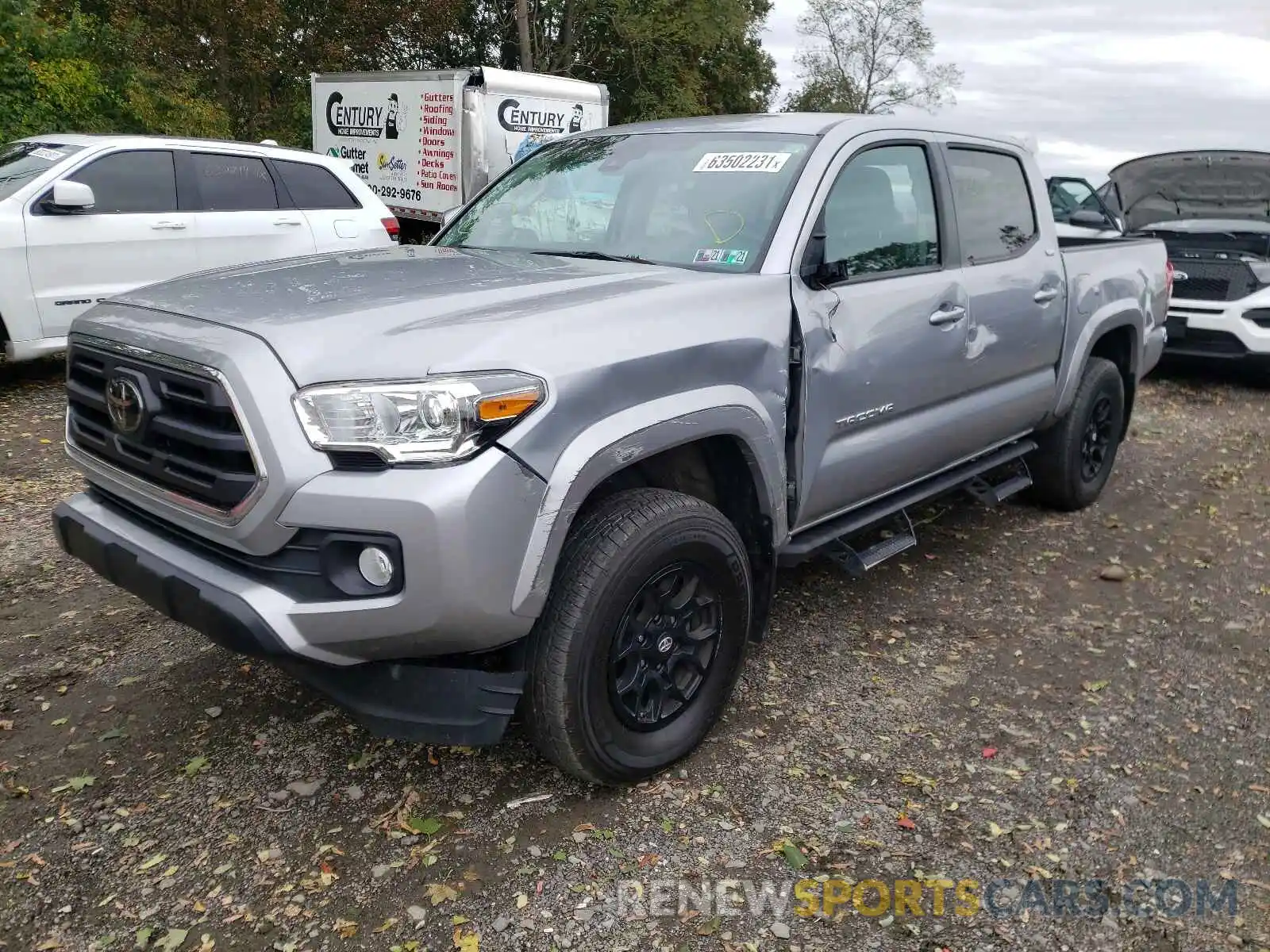 2 Photograph of a damaged car 3TMCZ5AN6KM246738 TOYOTA TACOMA 2019