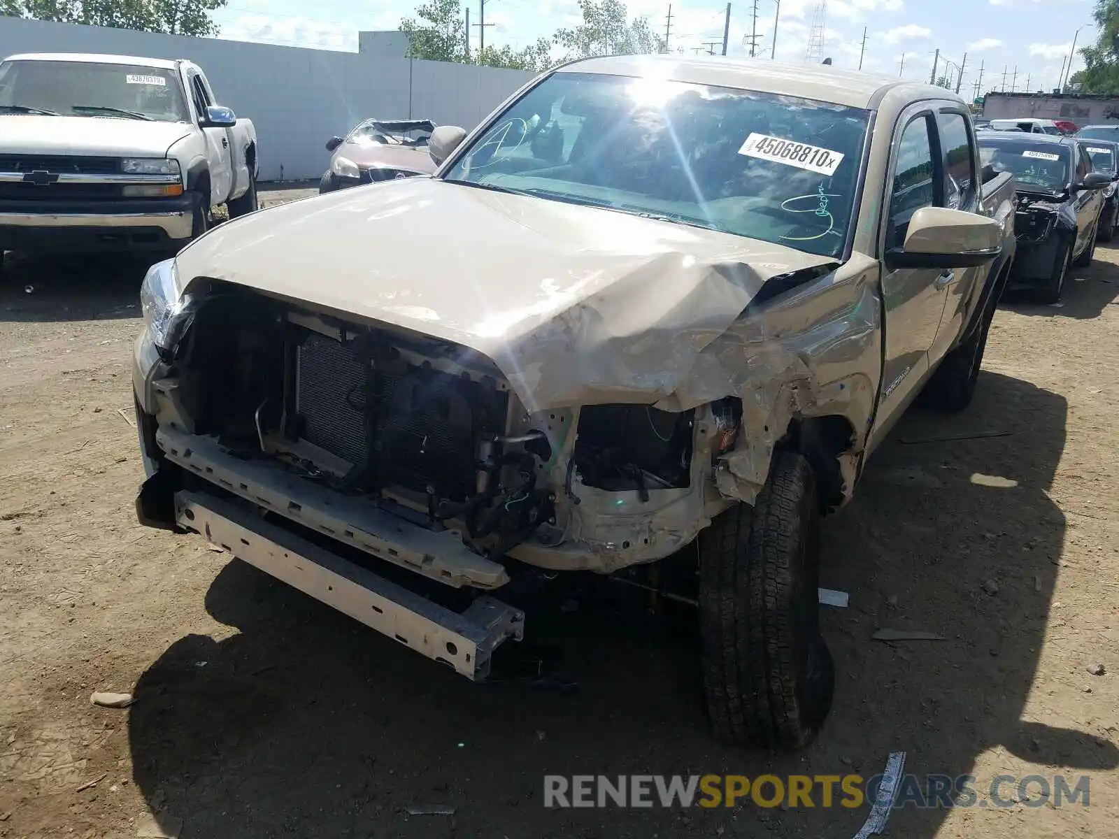 9 Photograph of a damaged car 3TMCZ5AN6KM247937 TOYOTA TACOMA 2019