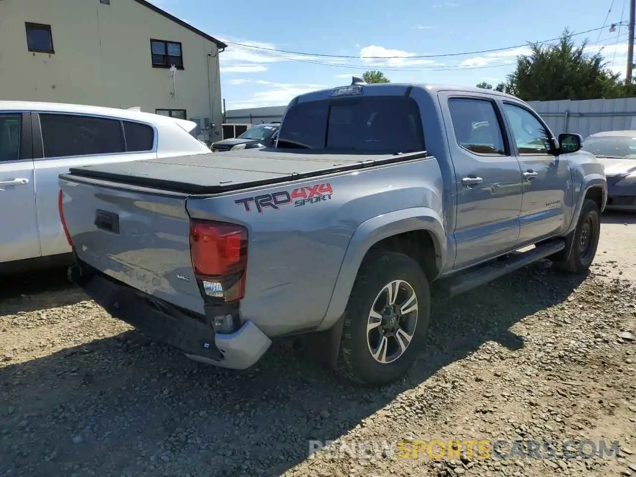 4 Photograph of a damaged car 3TMCZ5AN6KM248411 TOYOTA TACOMA 2019