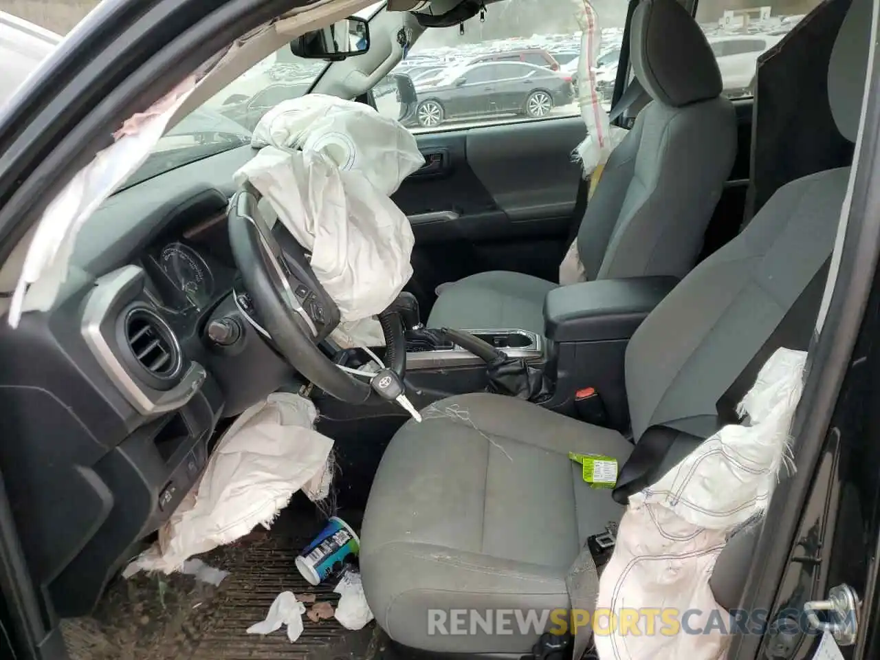 7 Photograph of a damaged car 3TMCZ5AN6KM250210 TOYOTA TACOMA 2019