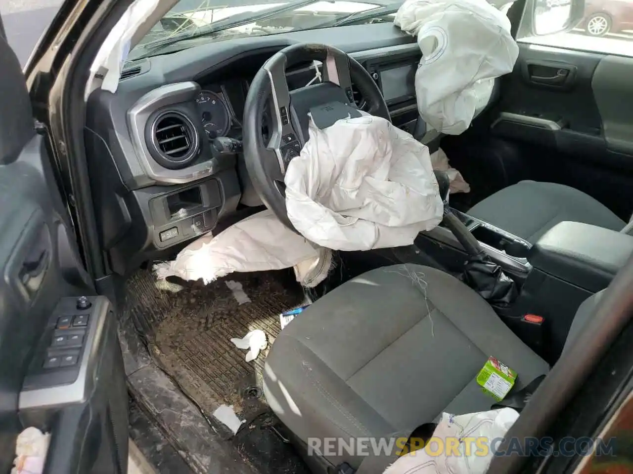 8 Photograph of a damaged car 3TMCZ5AN6KM250210 TOYOTA TACOMA 2019