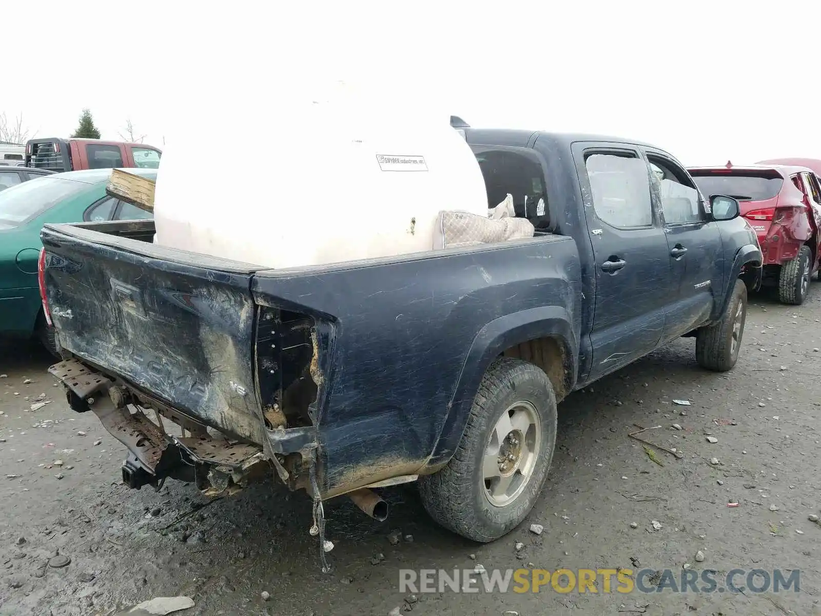 4 Photograph of a damaged car 3TMCZ5AN6KM251051 TOYOTA TACOMA 2019