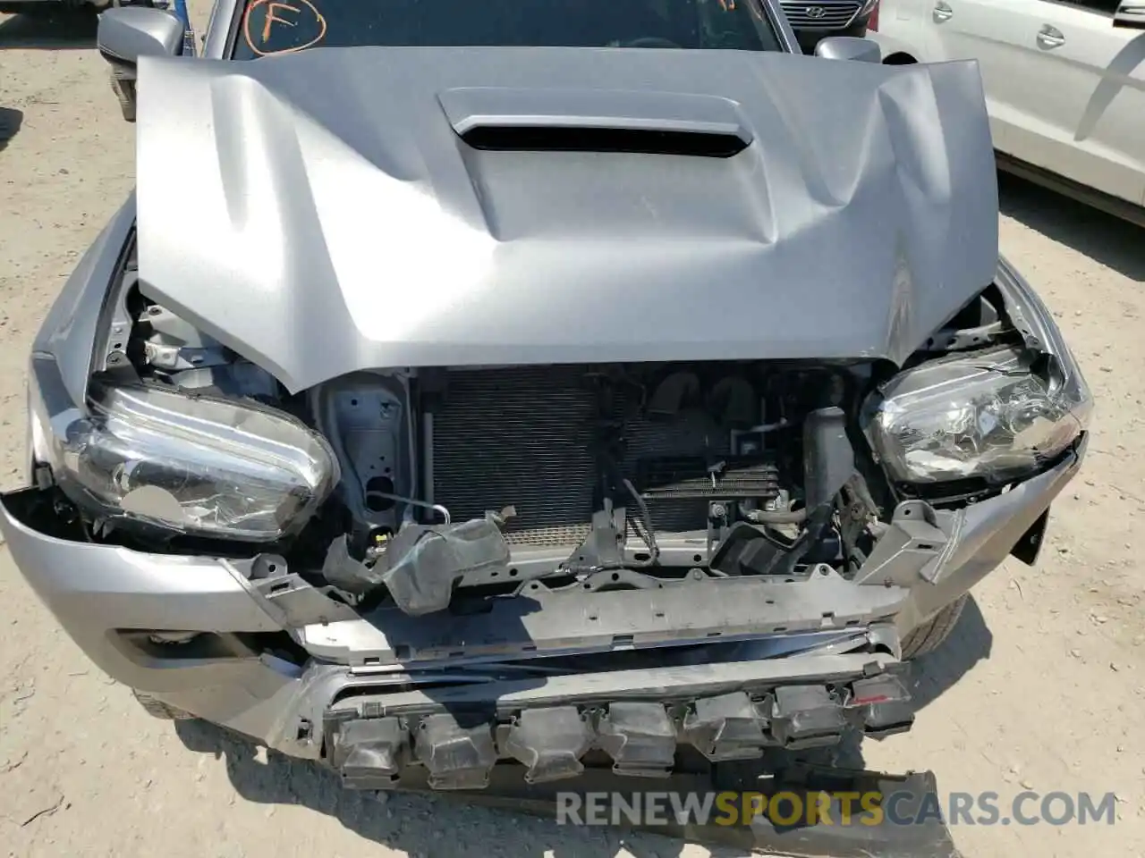 7 Photograph of a damaged car 3TMCZ5AN6KM251311 TOYOTA TACOMA 2019