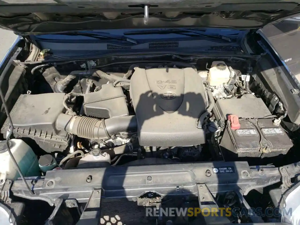 7 Photograph of a damaged car 3TMCZ5AN6KM253883 TOYOTA TACOMA 2019