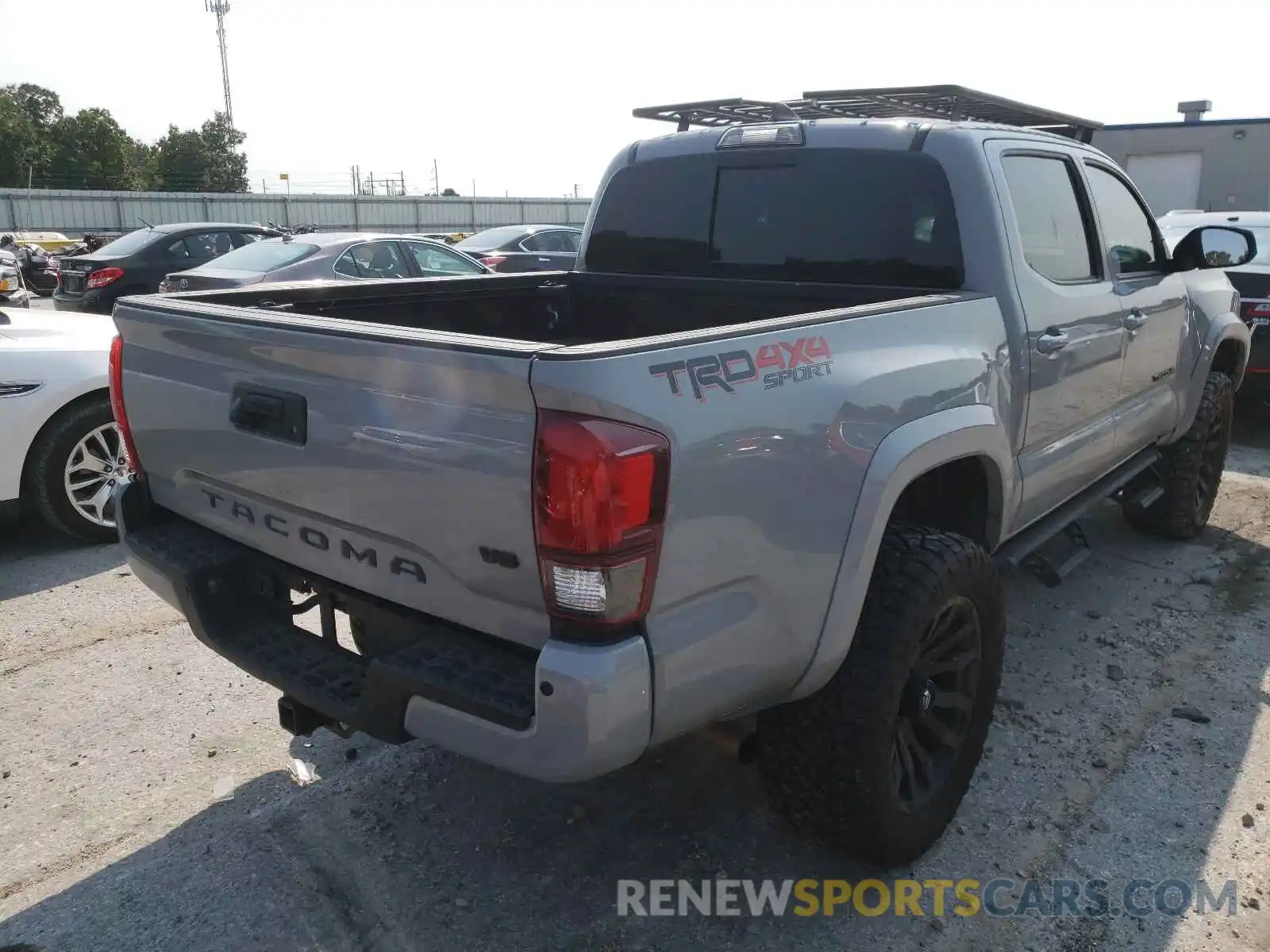 4 Photograph of a damaged car 3TMCZ5AN6KM254368 TOYOTA TACOMA 2019