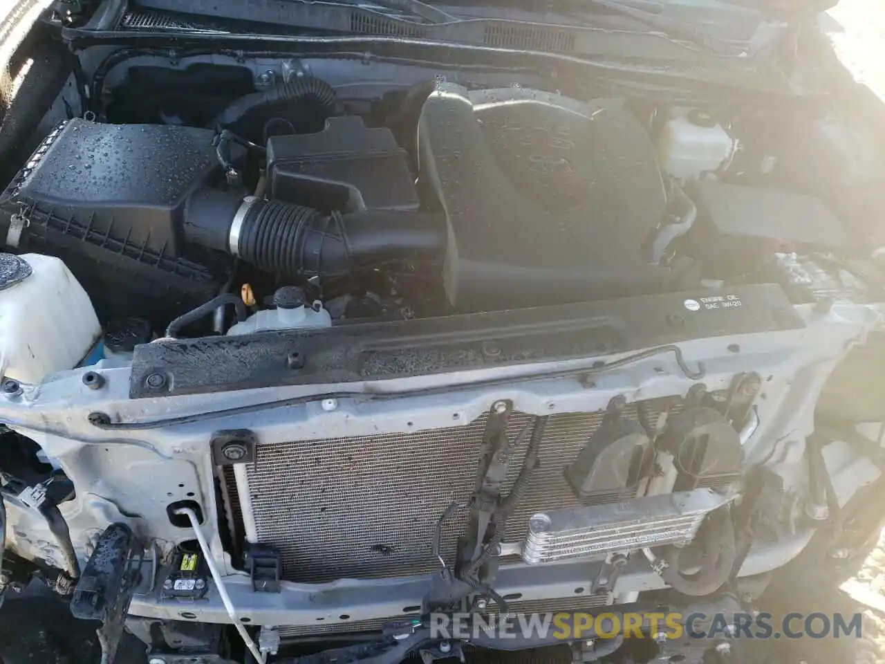 7 Photograph of a damaged car 3TMCZ5AN6KM256038 TOYOTA TACOMA 2019