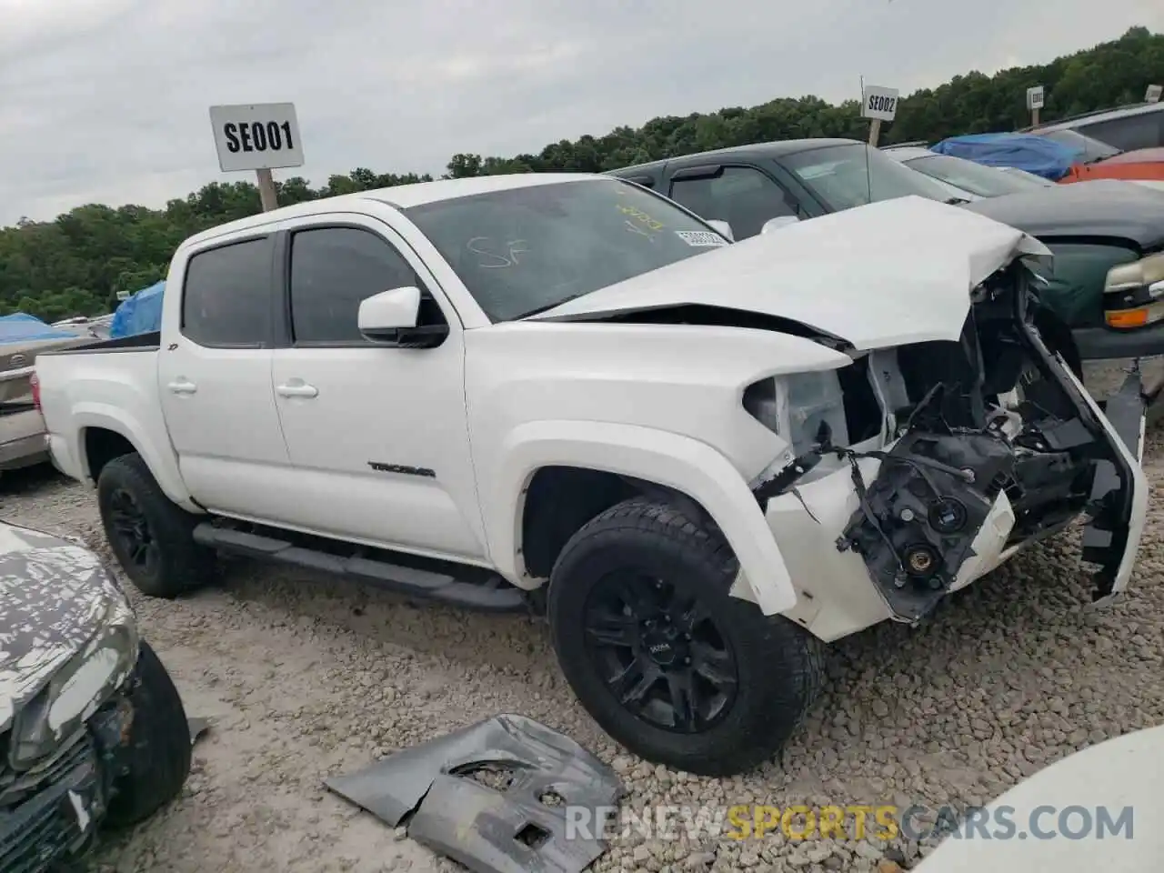 1 Фотография поврежденного автомобиля 3TMCZ5AN6KM256749 TOYOTA TACOMA 2019