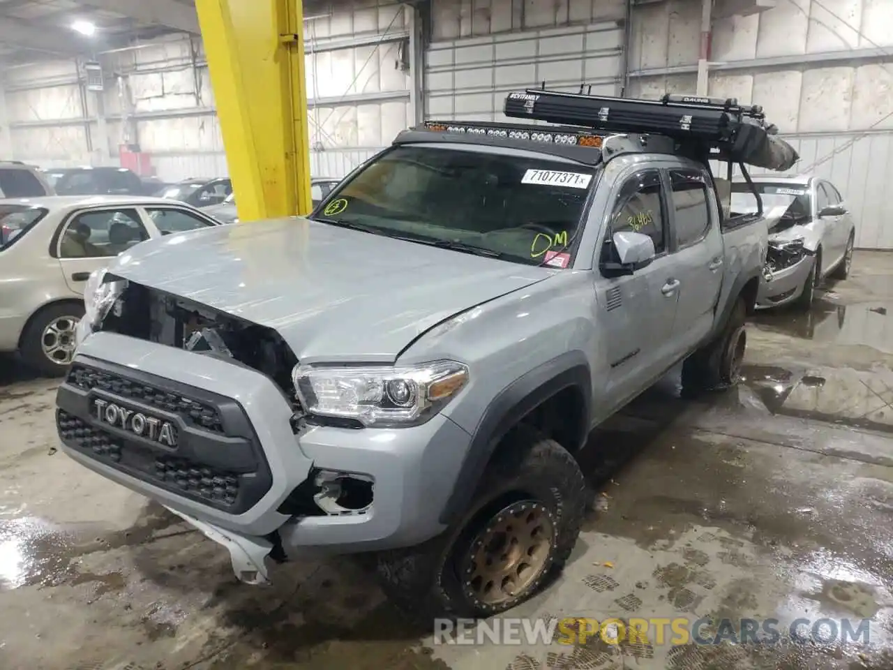 2 Фотография поврежденного автомобиля 3TMCZ5AN6KM259828 TOYOTA TACOMA 2019