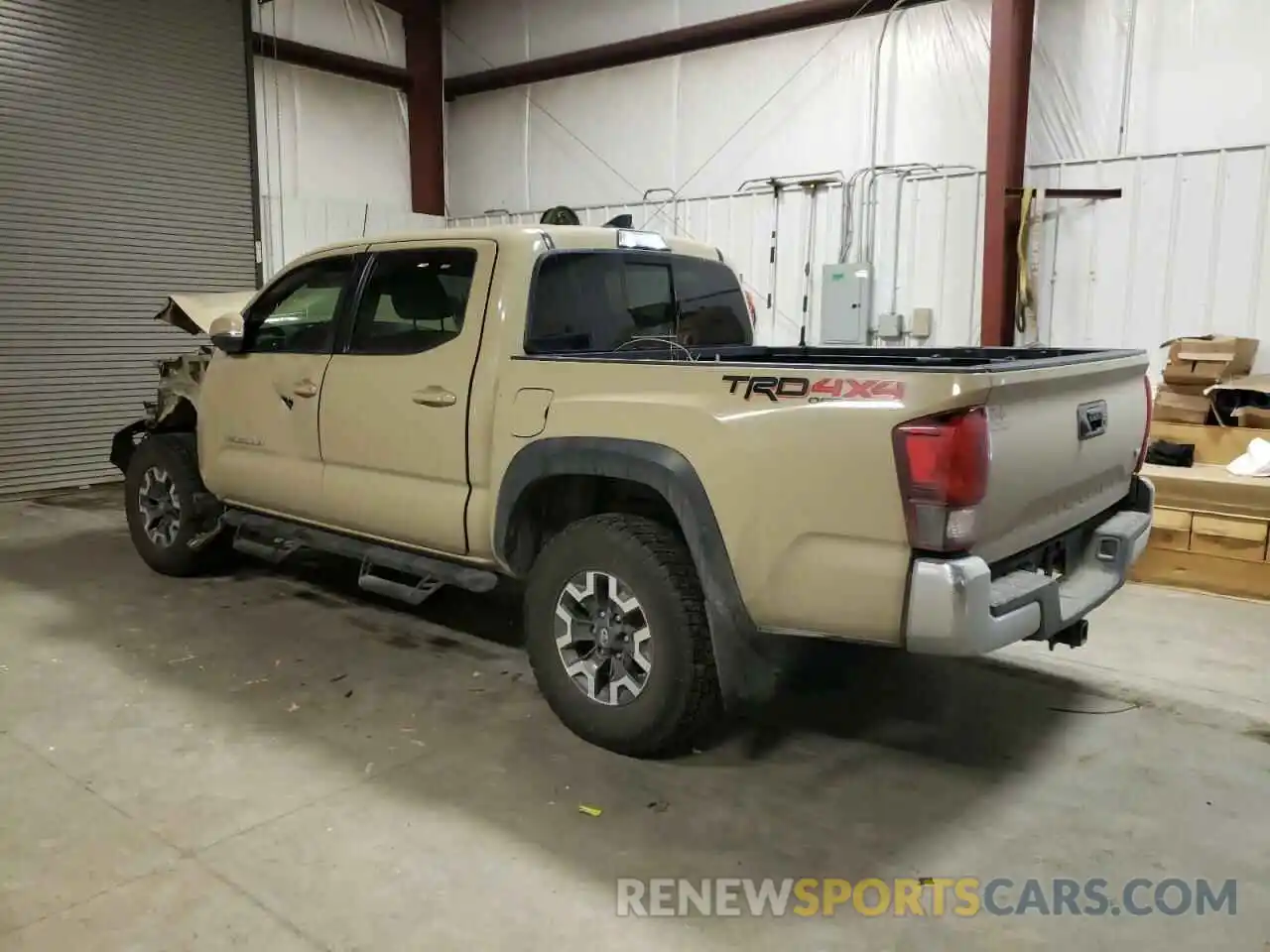 3 Photograph of a damaged car 3TMCZ5AN6KM260395 TOYOTA TACOMA 2019