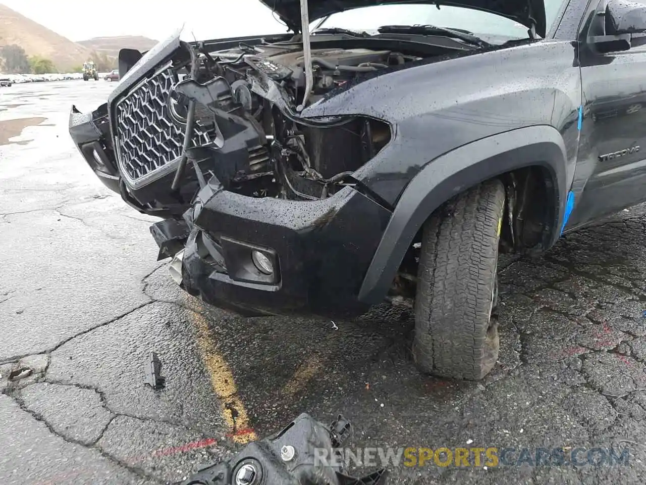 9 Photograph of a damaged car 3TMCZ5AN6KM263054 TOYOTA TACOMA 2019