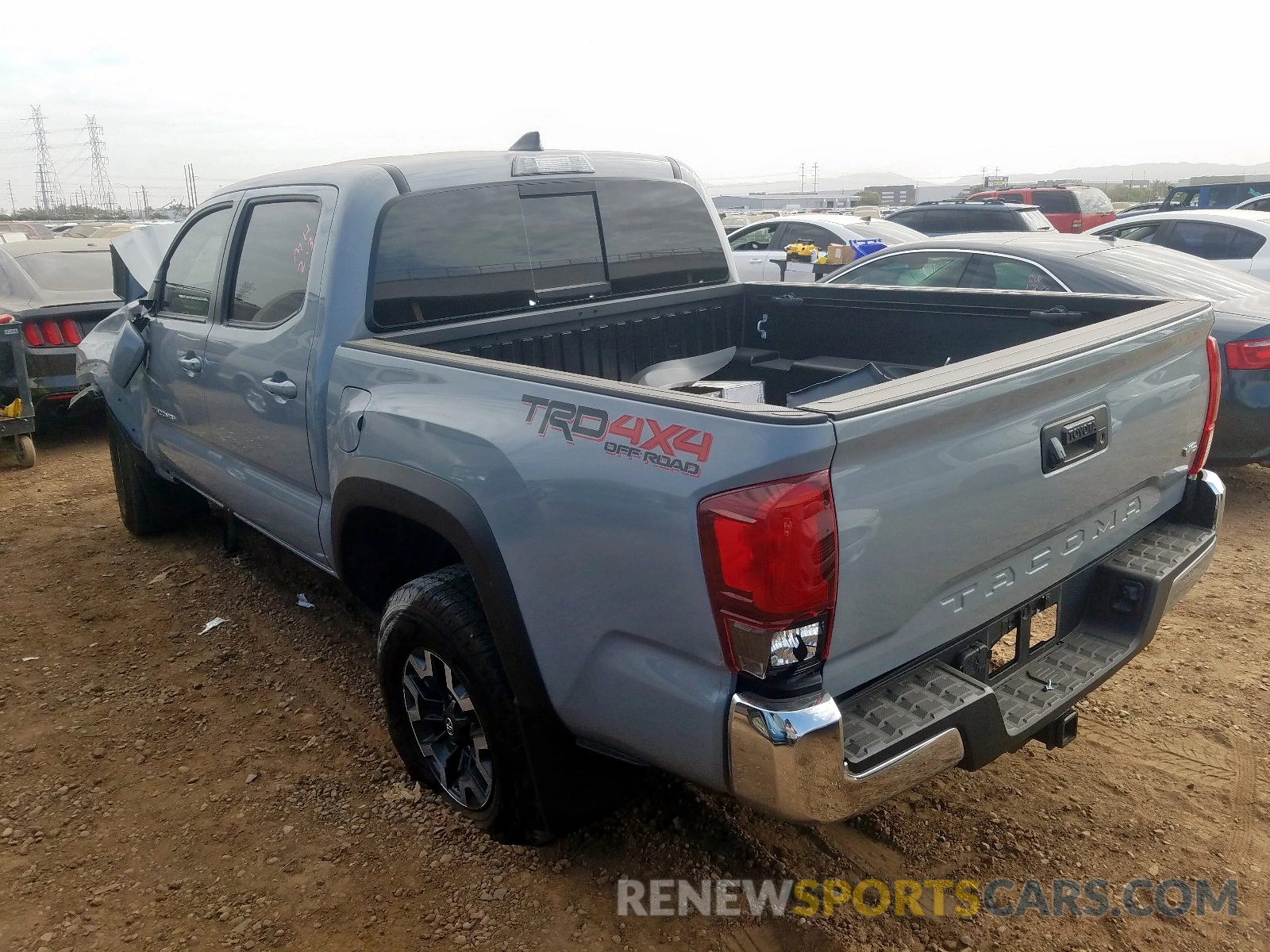 3 Photograph of a damaged car 3TMCZ5AN6KM263541 TOYOTA TACOMA 2019