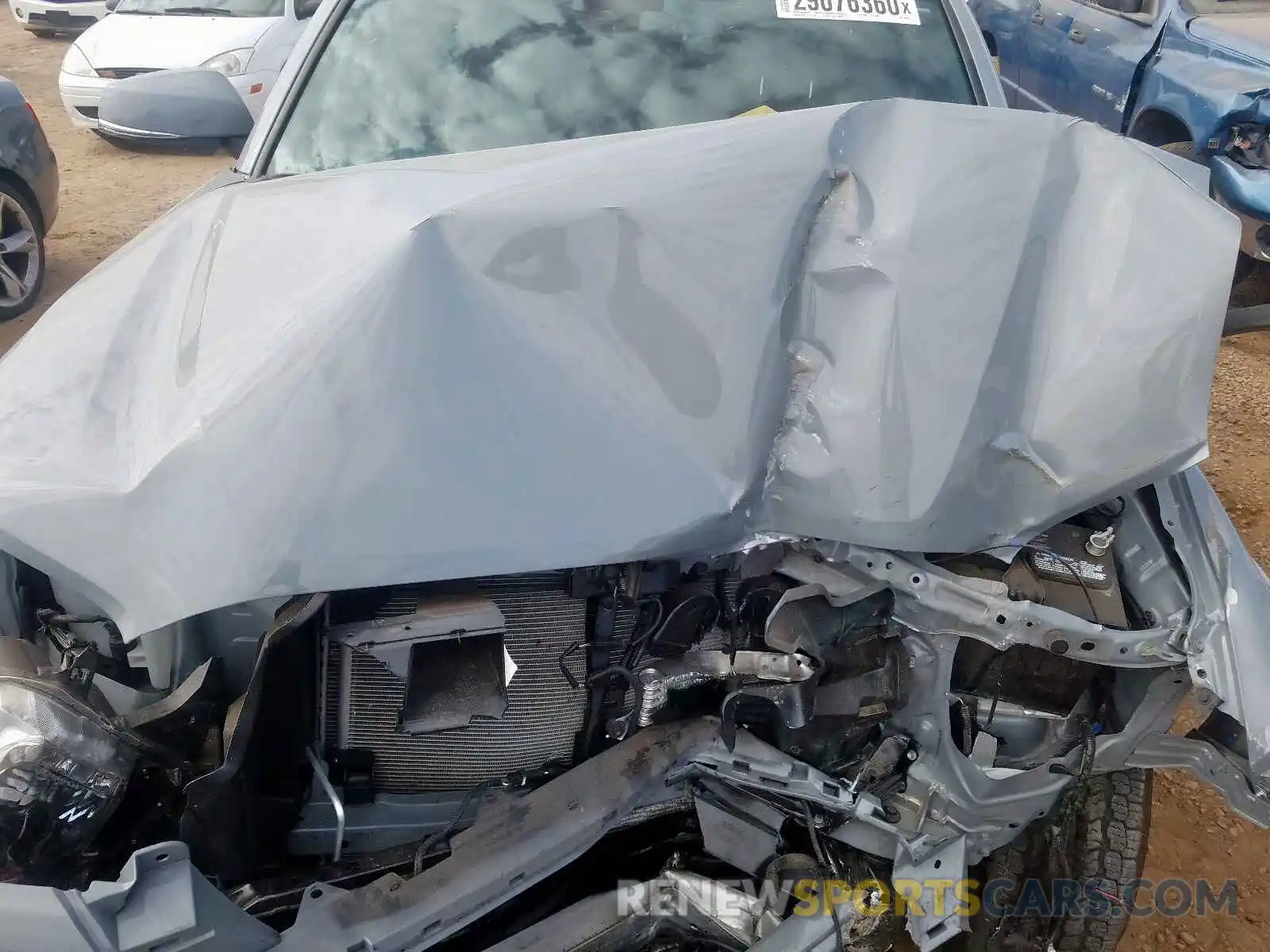 7 Photograph of a damaged car 3TMCZ5AN6KM263541 TOYOTA TACOMA 2019