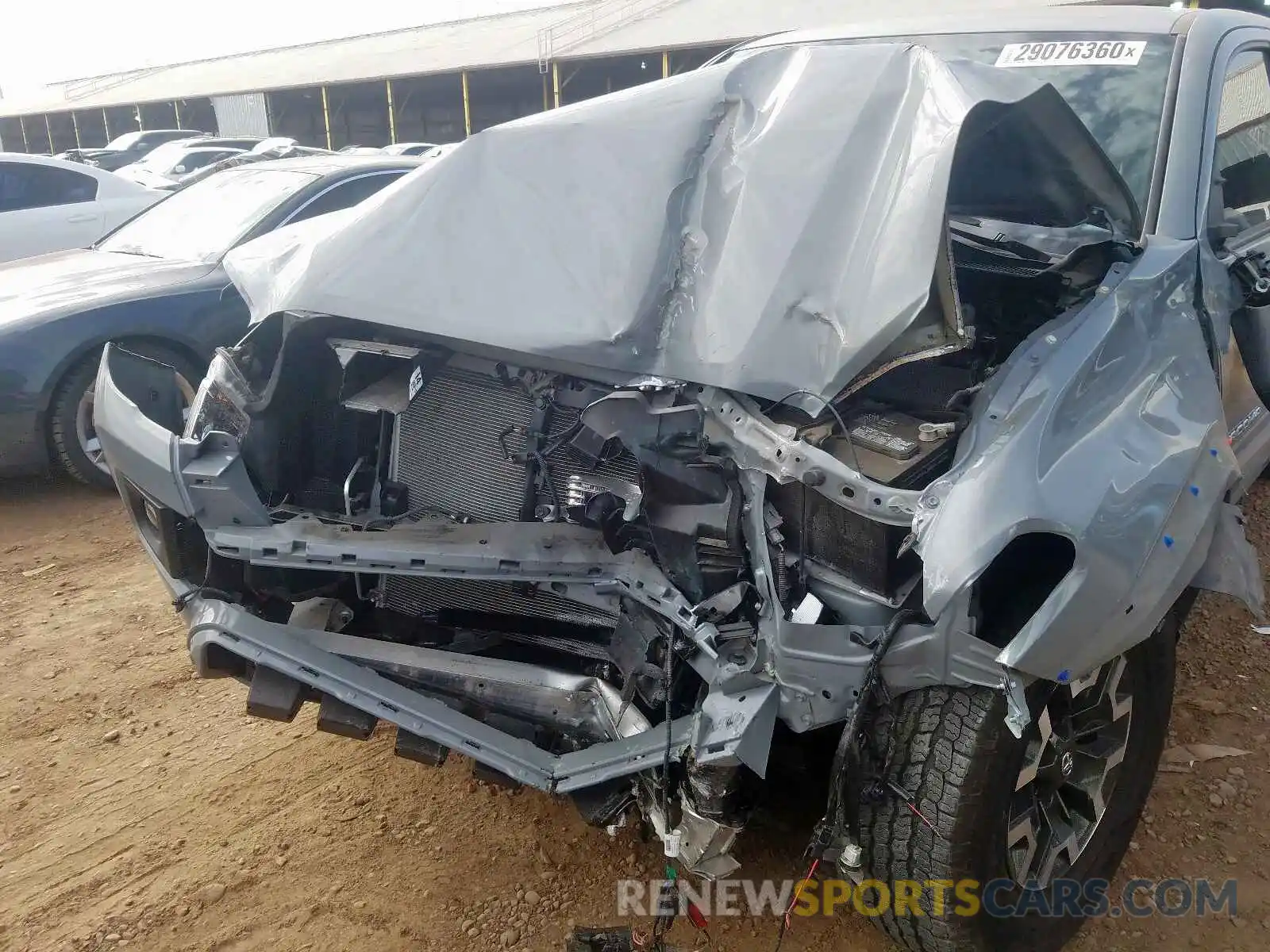 9 Photograph of a damaged car 3TMCZ5AN6KM263541 TOYOTA TACOMA 2019