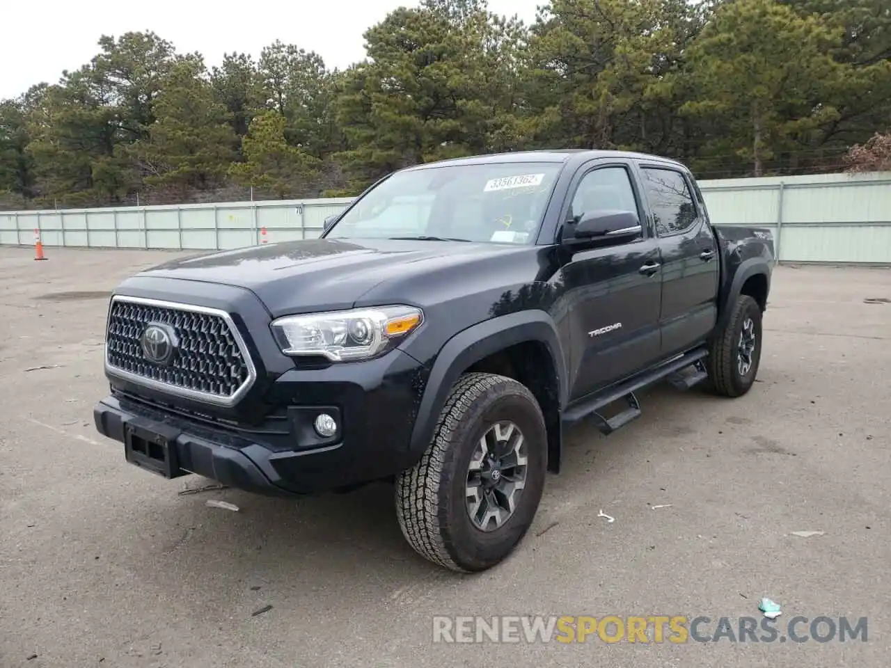 2 Photograph of a damaged car 3TMCZ5AN6KM266553 TOYOTA TACOMA 2019