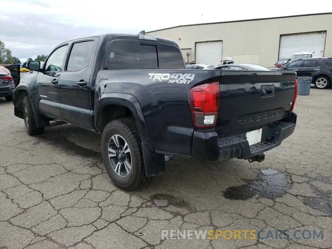 3 Photograph of a damaged car 3TMCZ5AN6KM266732 TOYOTA TACOMA 2019