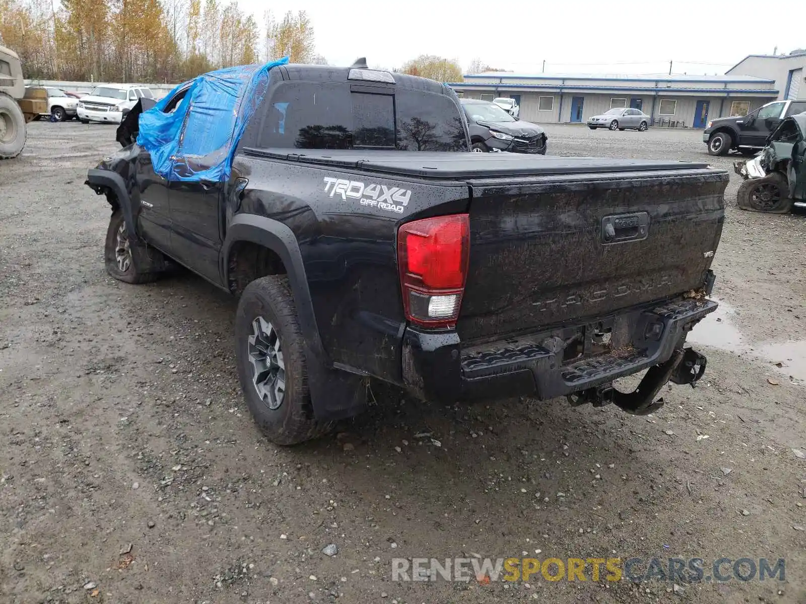 3 Photograph of a damaged car 3TMCZ5AN6KM266794 TOYOTA TACOMA 2019