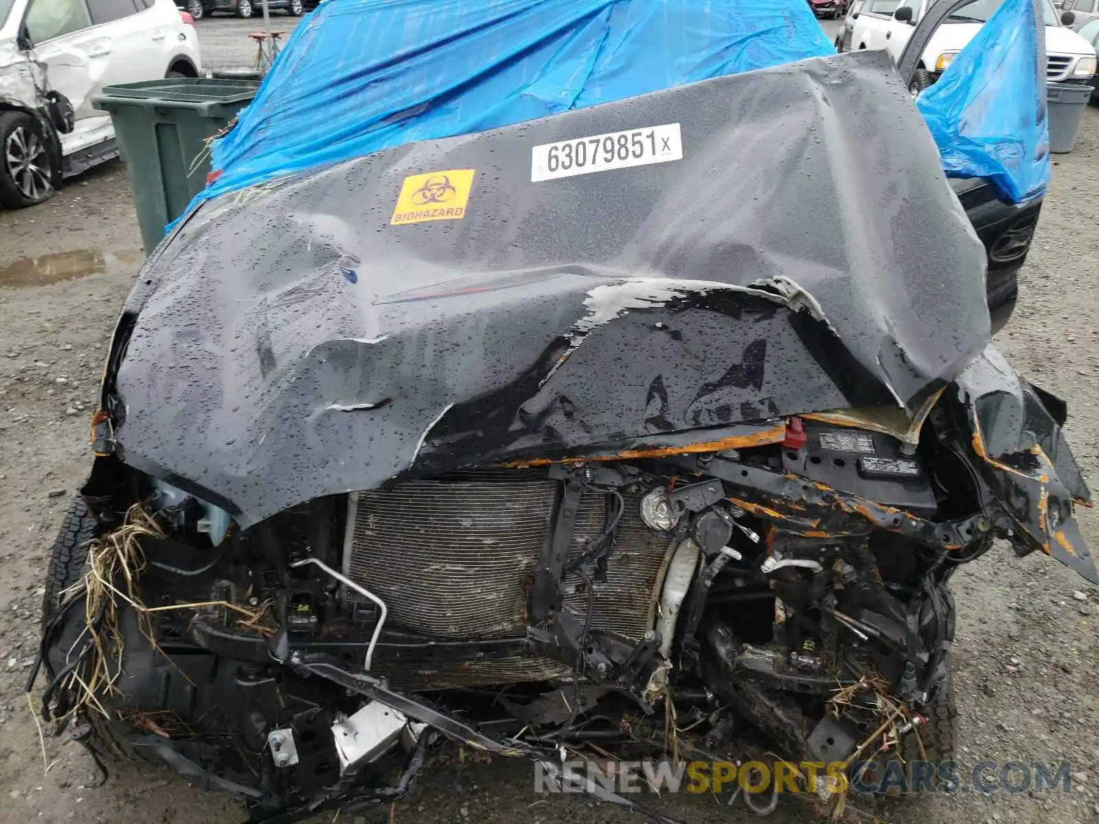 7 Photograph of a damaged car 3TMCZ5AN6KM266794 TOYOTA TACOMA 2019