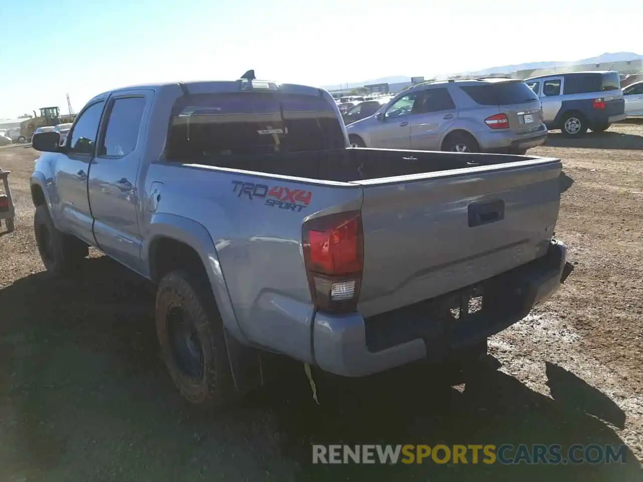 3 Photograph of a damaged car 3TMCZ5AN6KM268321 TOYOTA TACOMA 2019