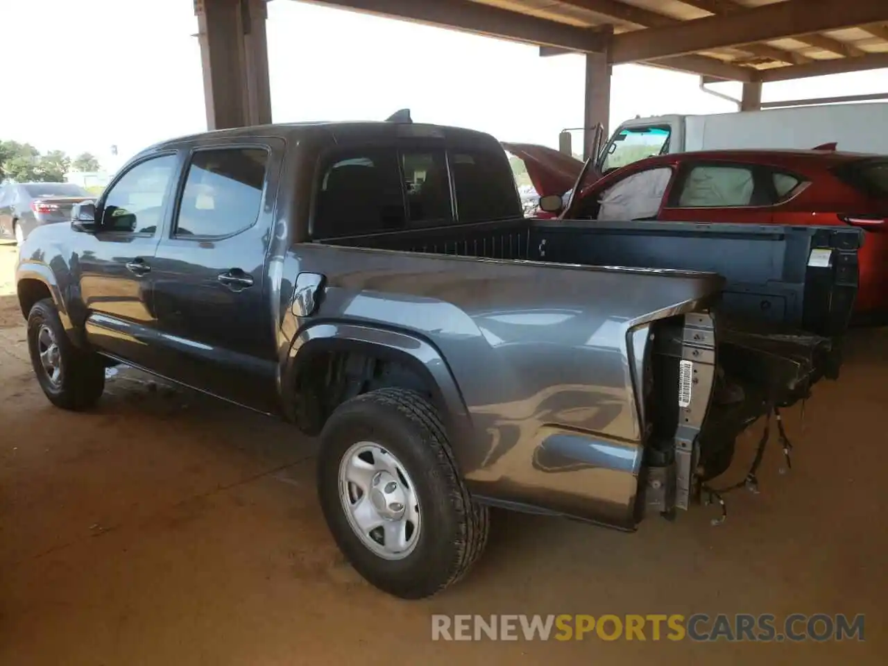 3 Photograph of a damaged car 3TMCZ5AN6KM268478 TOYOTA TACOMA 2019