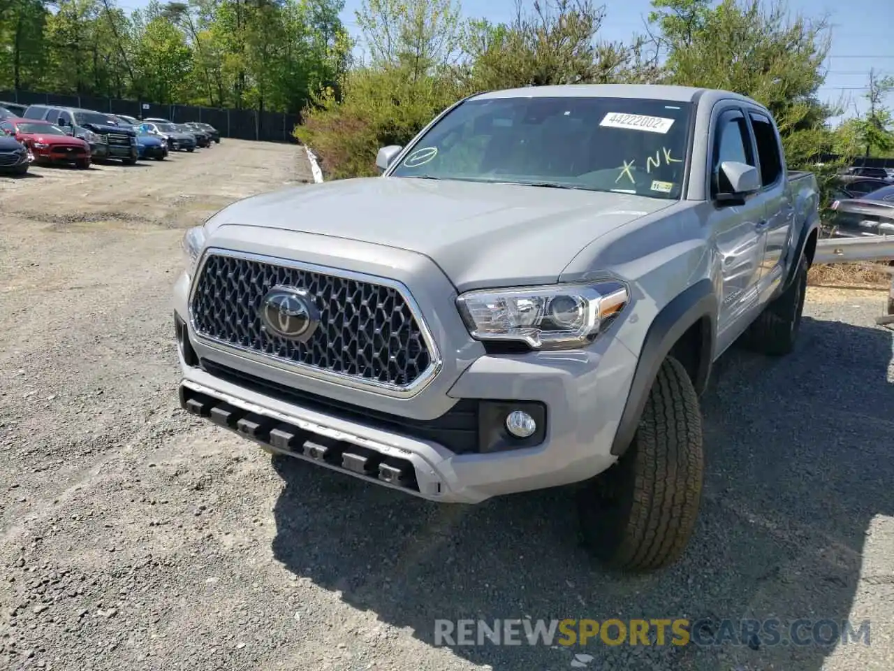 2 Photograph of a damaged car 3TMCZ5AN6KM268531 TOYOTA TACOMA 2019