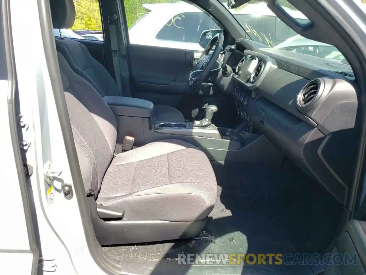 5 Photograph of a damaged car 3TMCZ5AN6KM268531 TOYOTA TACOMA 2019