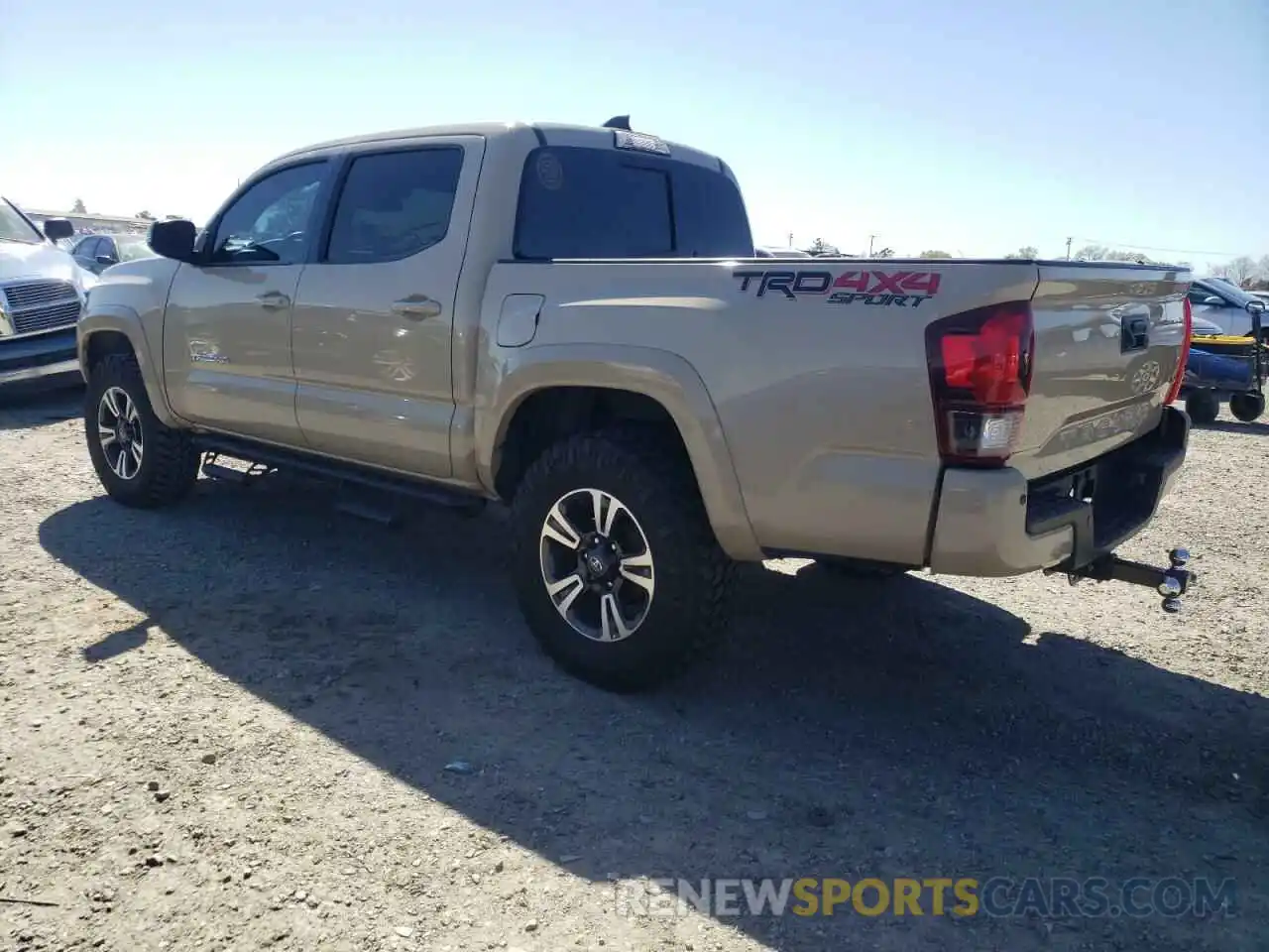 2 Photograph of a damaged car 3TMCZ5AN6KM269517 TOYOTA TACOMA 2019