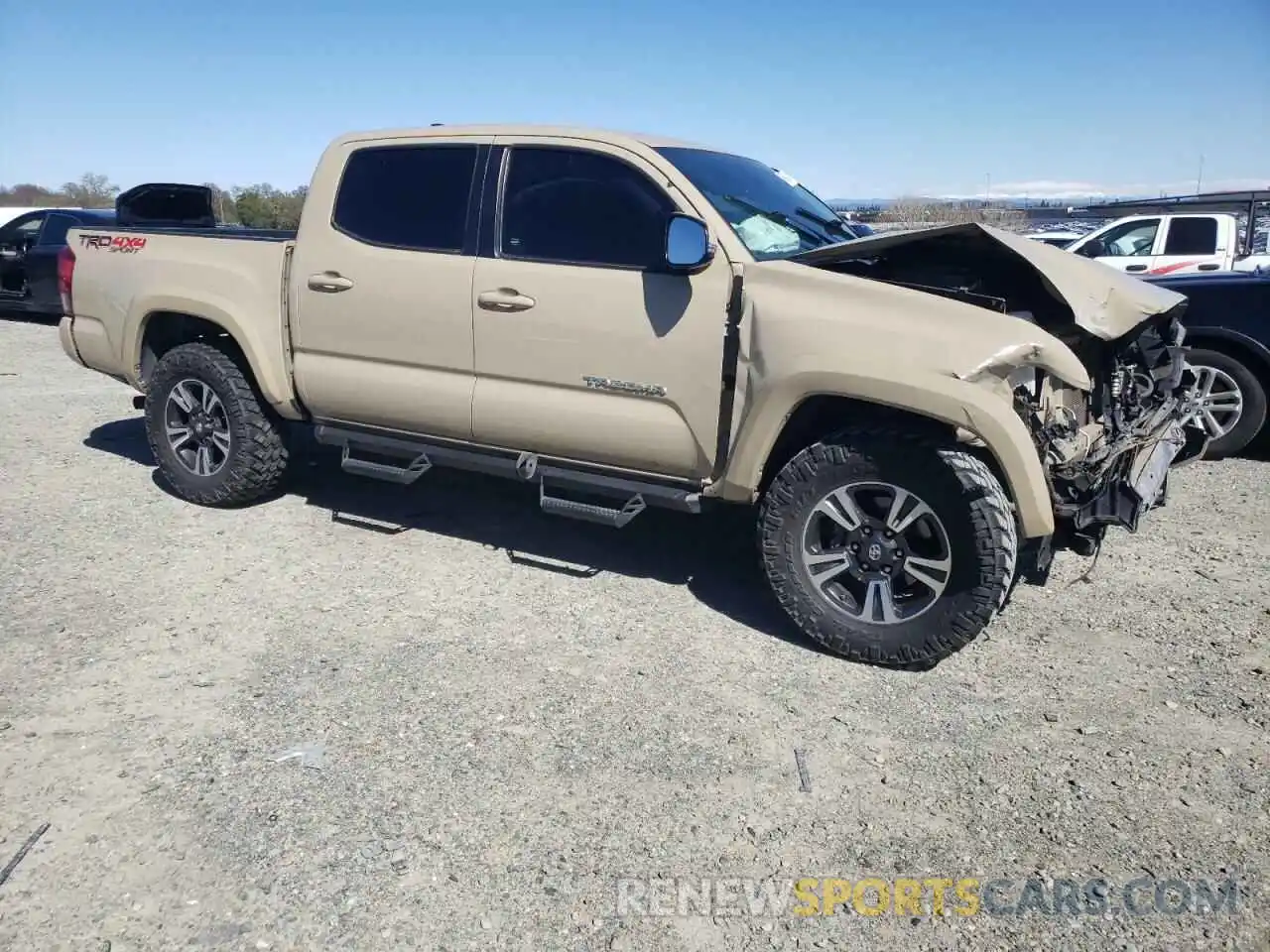 4 Photograph of a damaged car 3TMCZ5AN6KM269517 TOYOTA TACOMA 2019