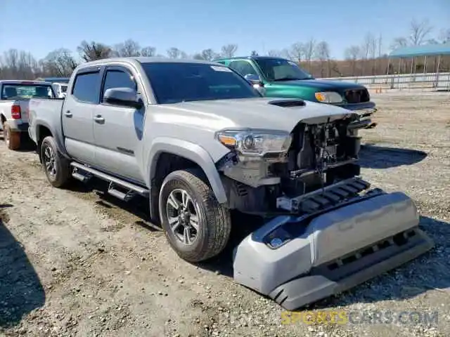 1 Photograph of a damaged car 3TMCZ5AN6KM270053 TOYOTA TACOMA 2019