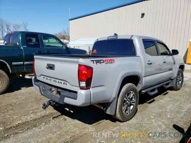 4 Photograph of a damaged car 3TMCZ5AN6KM270053 TOYOTA TACOMA 2019