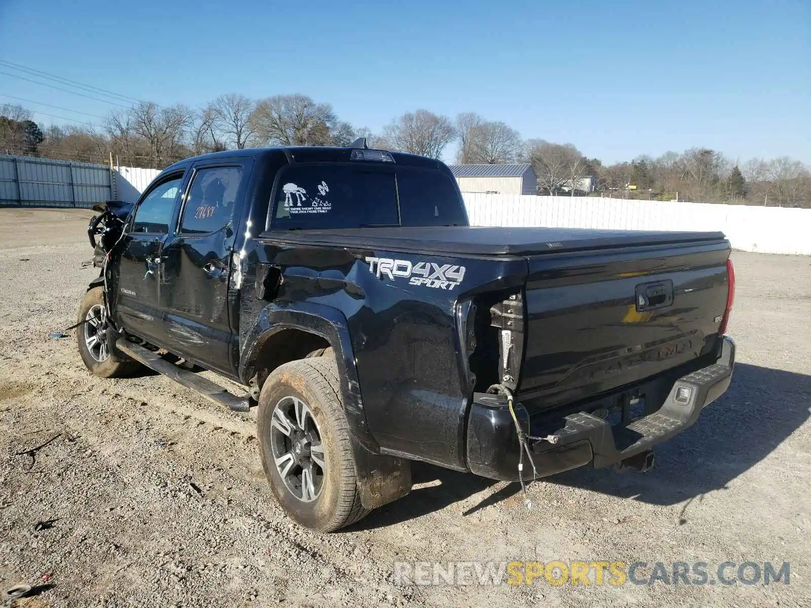 3 Photograph of a damaged car 3TMCZ5AN6KM272689 TOYOTA TACOMA 2019