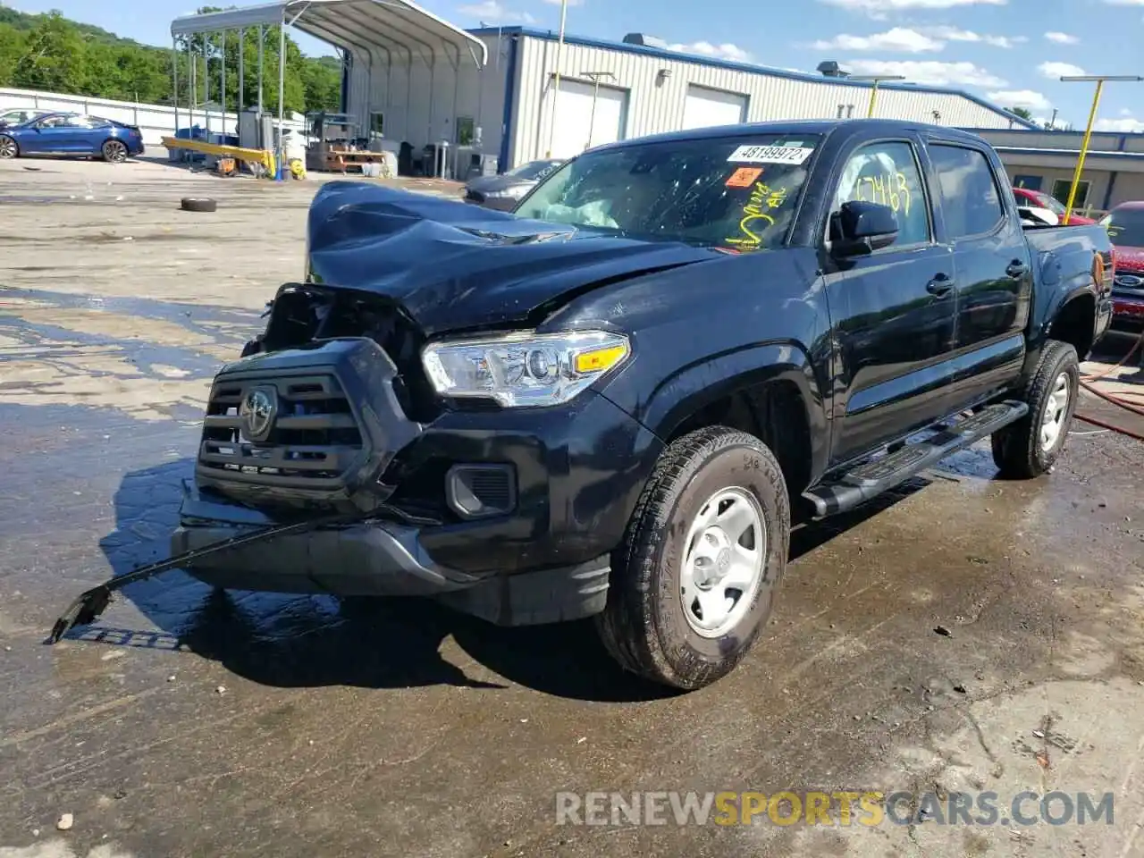 2 Фотография поврежденного автомобиля 3TMCZ5AN6KM273731 TOYOTA TACOMA 2019