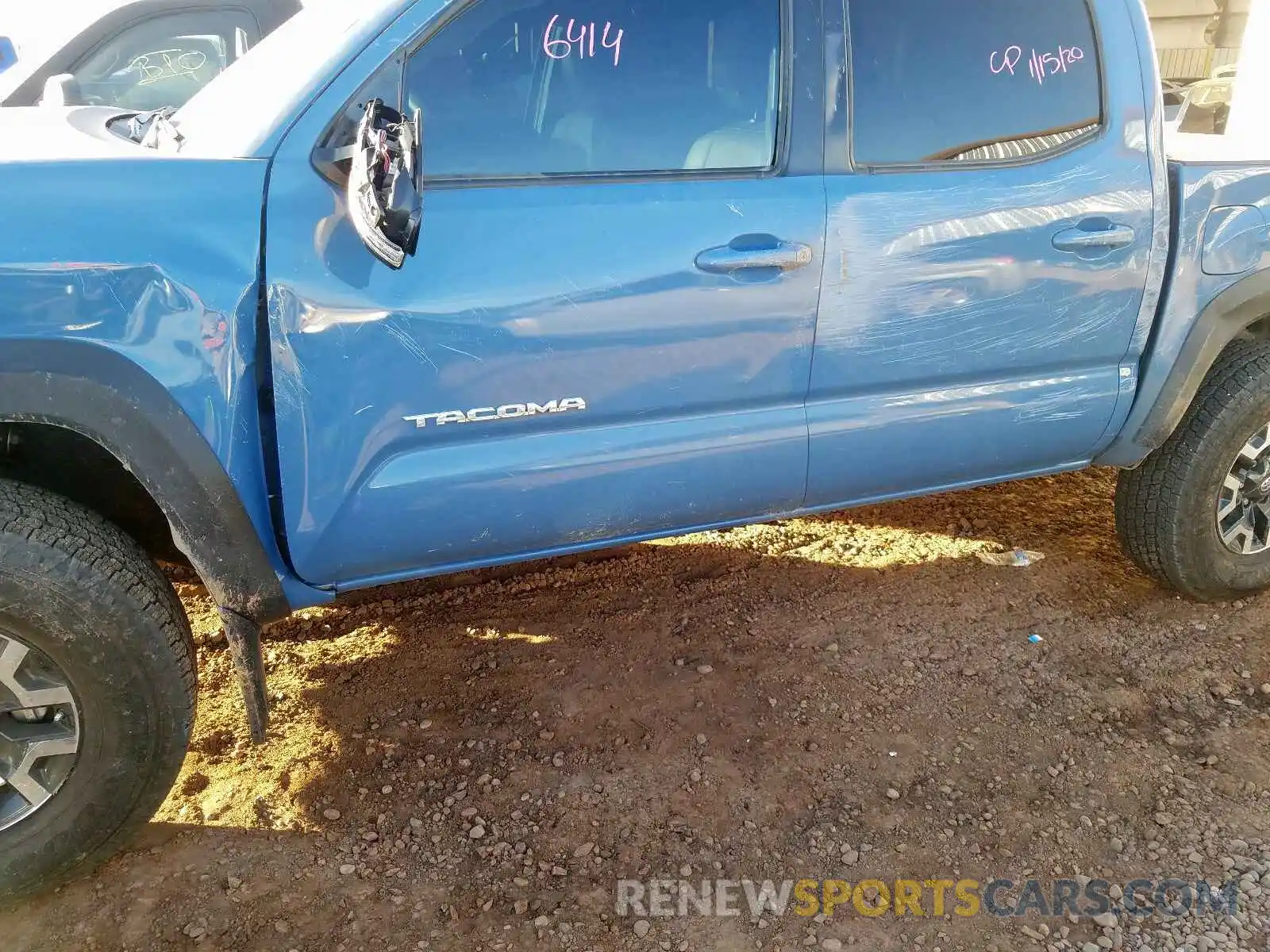 9 Photograph of a damaged car 3TMCZ5AN6KM274717 TOYOTA TACOMA 2019