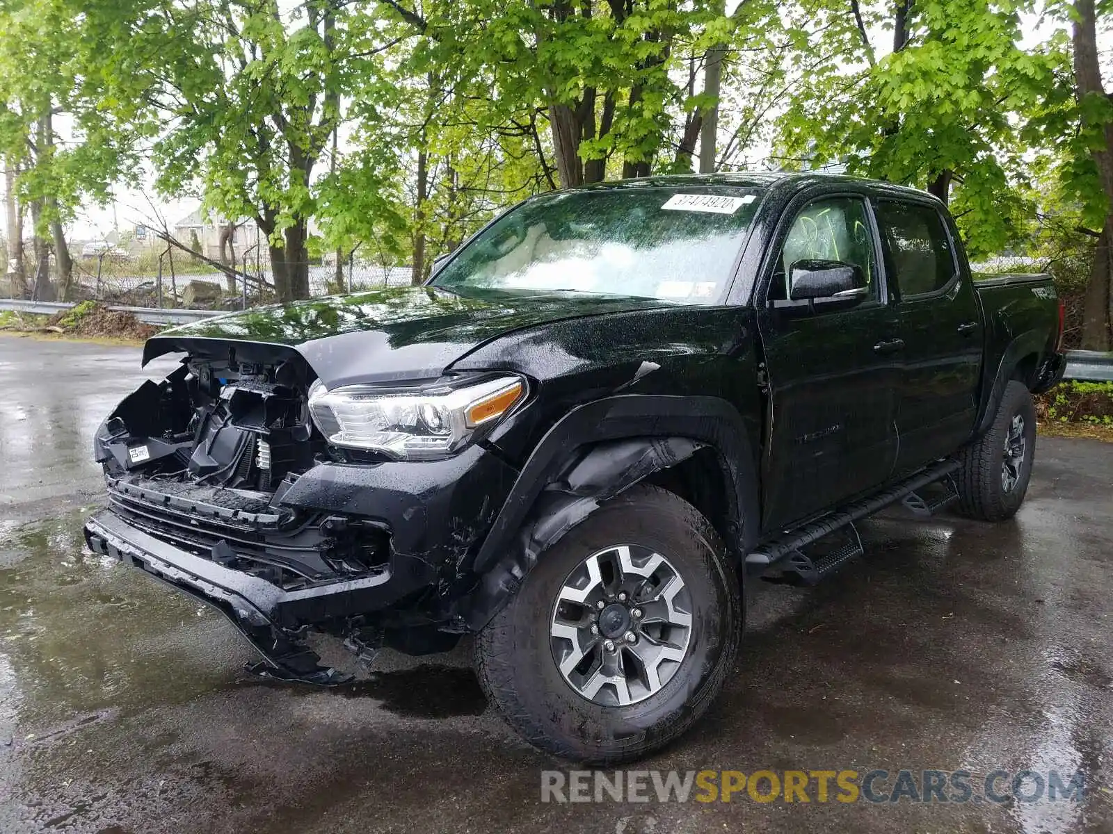 2 Photograph of a damaged car 3TMCZ5AN6KM276144 TOYOTA TACOMA 2019