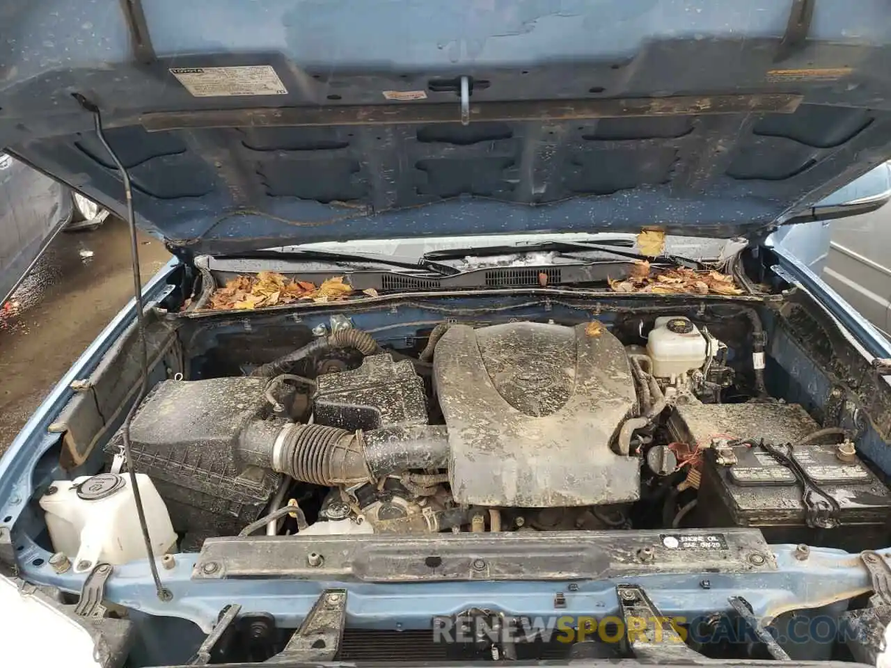 7 Photograph of a damaged car 3TMCZ5AN6KM276385 TOYOTA TACOMA 2019