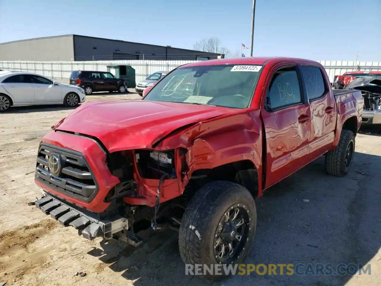 10 Photograph of a damaged car 3TMCZ5AN6KM279755 TOYOTA TACOMA 2019