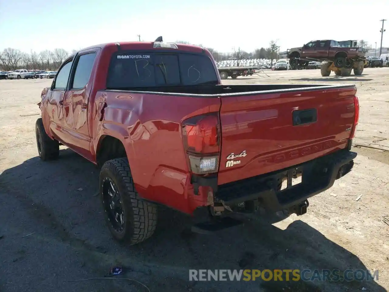 3 Photograph of a damaged car 3TMCZ5AN6KM279755 TOYOTA TACOMA 2019