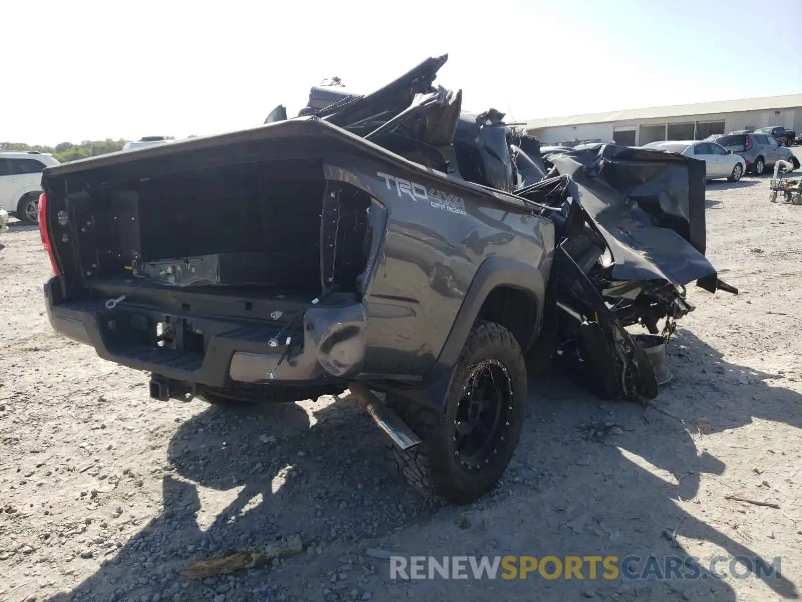 4 Photograph of a damaged car 3TMCZ5AN6KM283661 TOYOTA TACOMA 2019